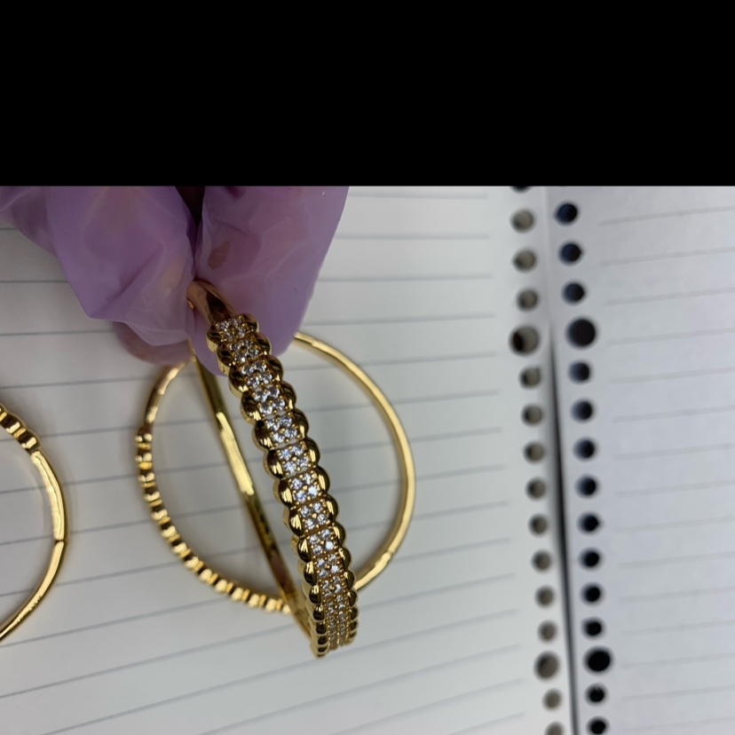 手镯金色时尚百搭款现货