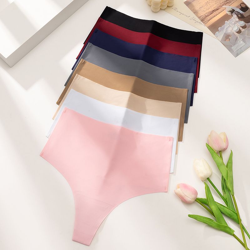 European and American high-waisted women's thong seamless one-piece style undefined