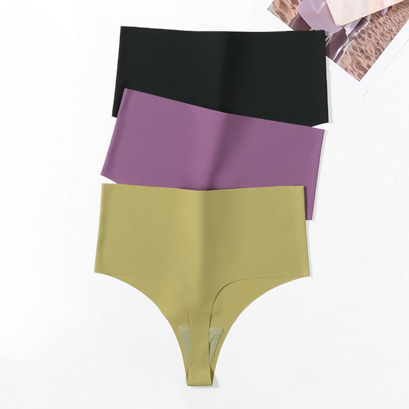 European and American high-waisted women's thong seamless one-piece style undefined