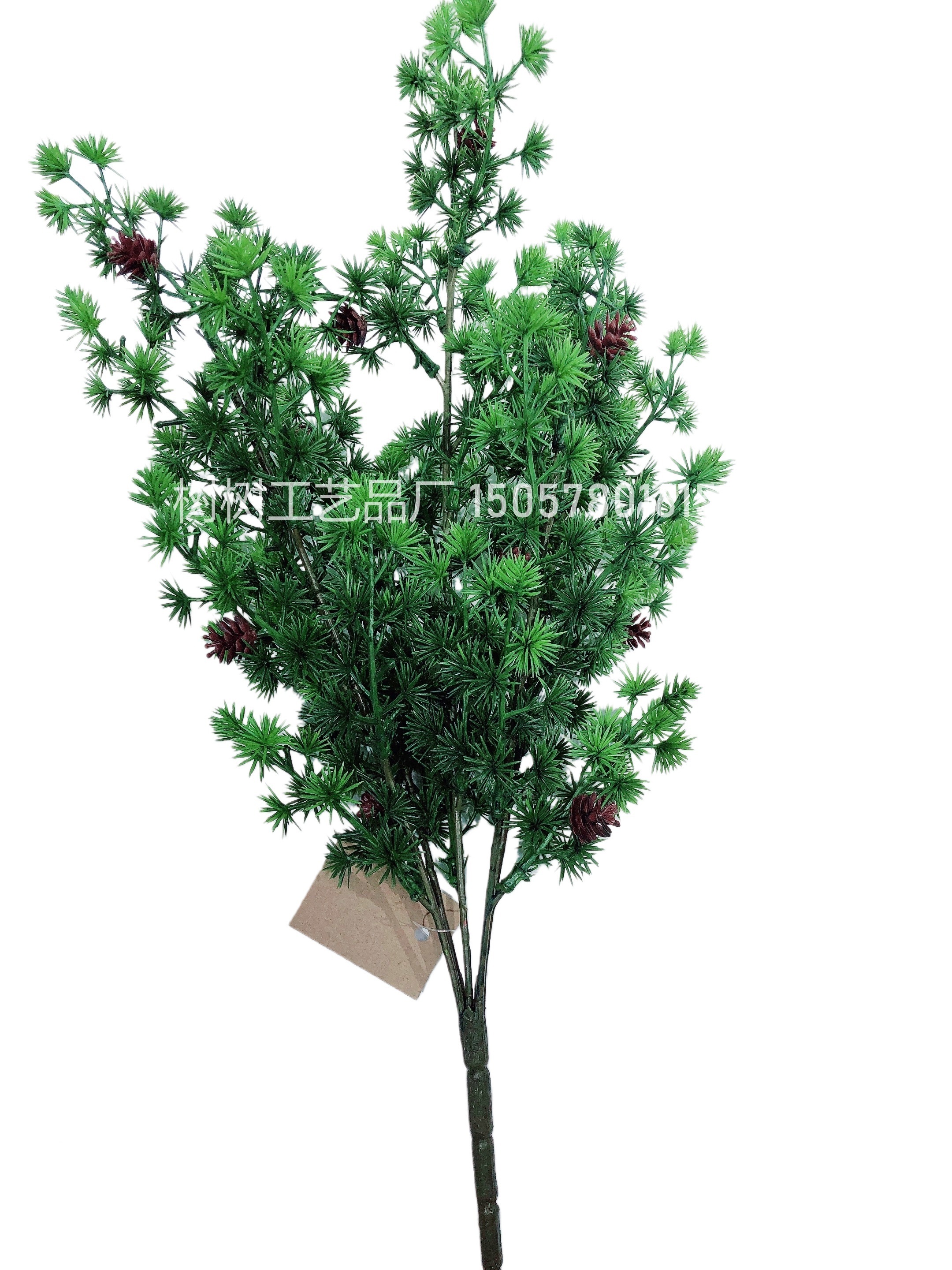 The new Christmas simulation green plant set features a realistic appearance, long-lasting durability, and is made of eco-friendly materials. It is a popular Amazon bestseller of plastic and artificial flowers detail image 5