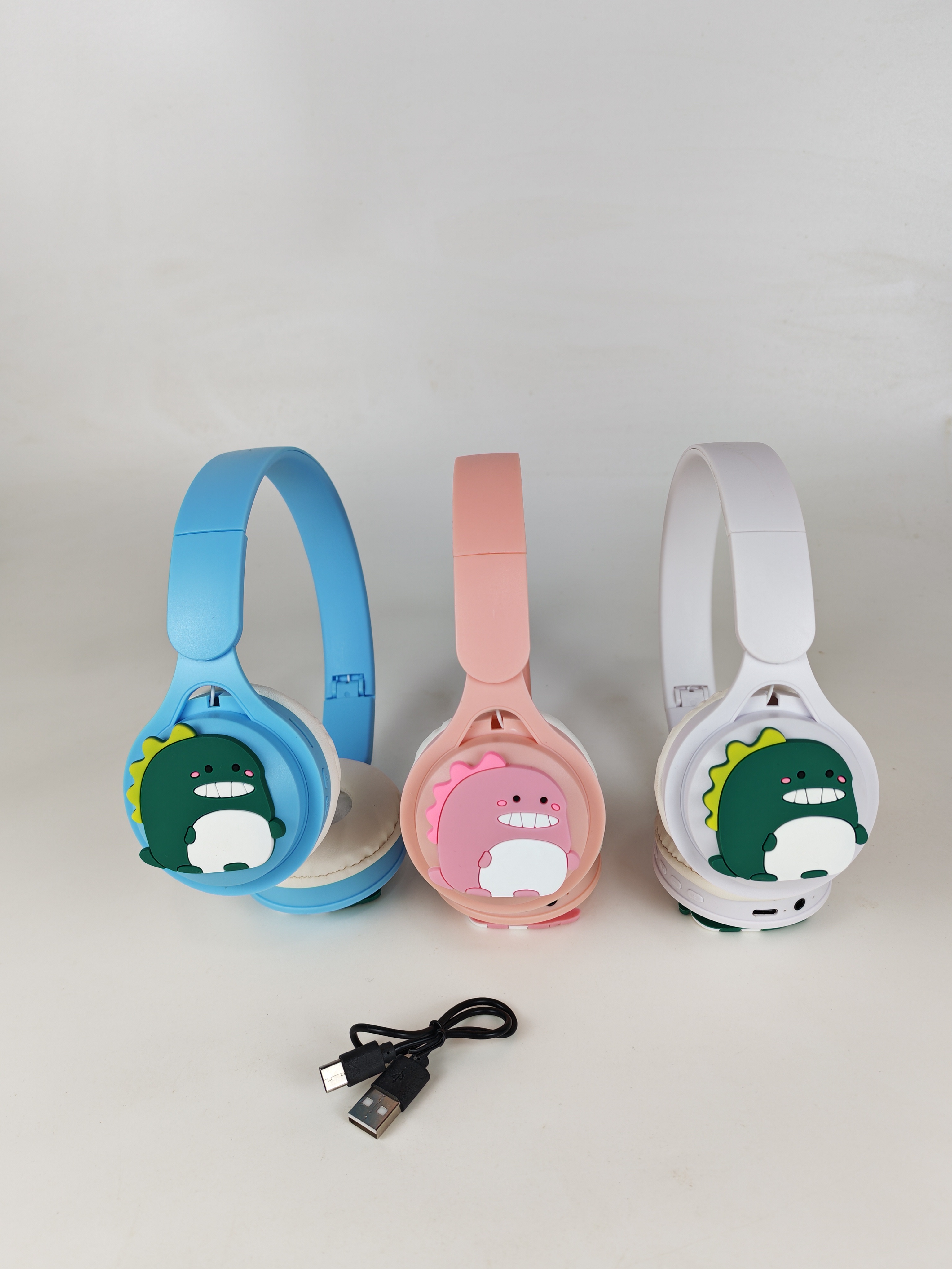 恐龙蓝牙卡通耳机