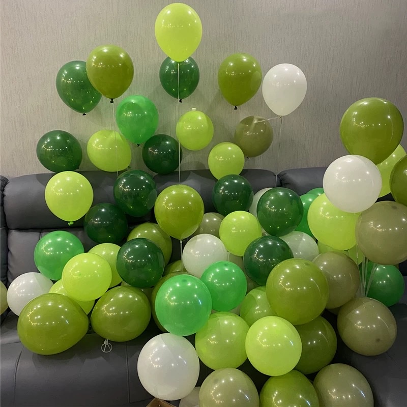 加厚10寸复古系气球乳胶加厚气球高级感色系开业橱窗装饰生日布置充气玩具细节图