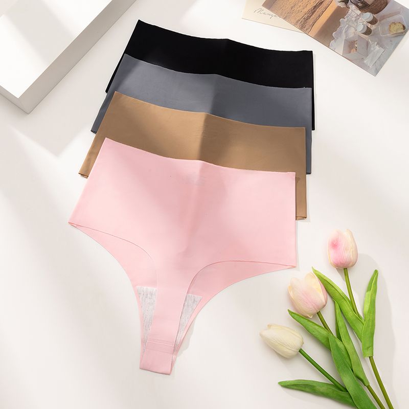 European and American high-waisted women's thong seamless one-piece style undefined