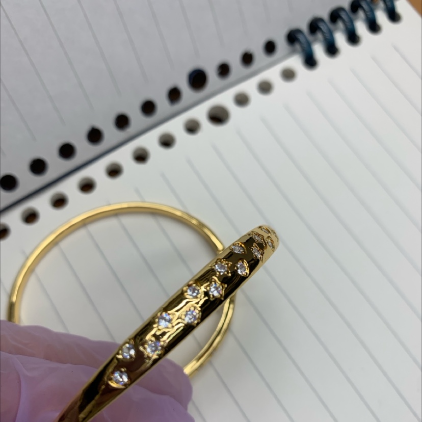 手镯金色时尚百搭款星星