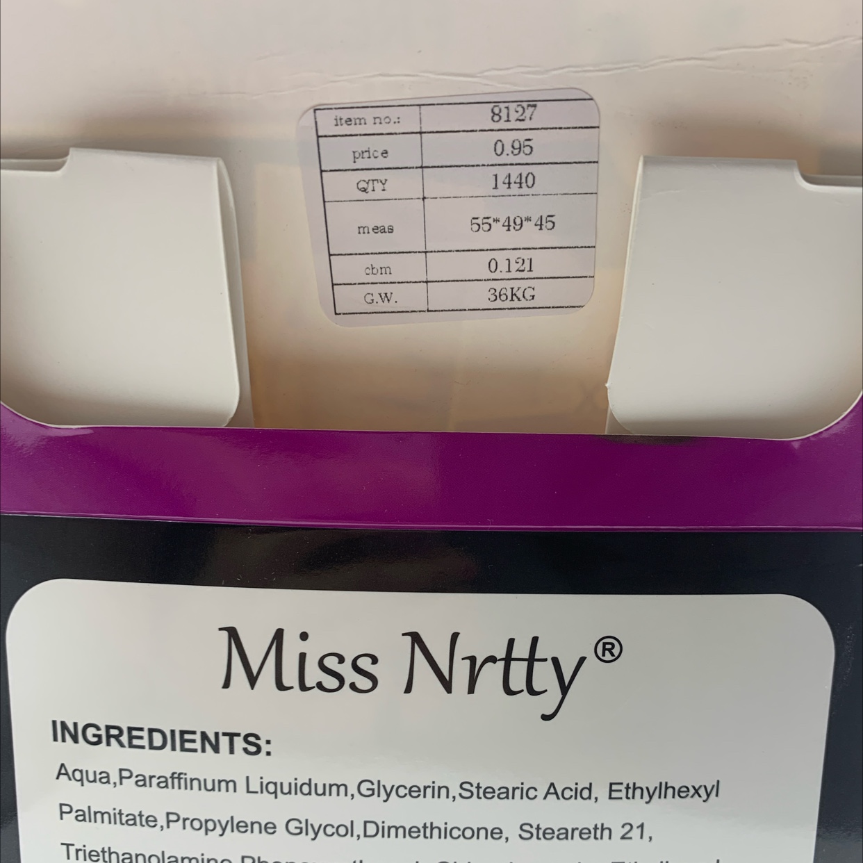 Miss Nrtty. 厂家直销Concealer 遮暇霜详情图3
