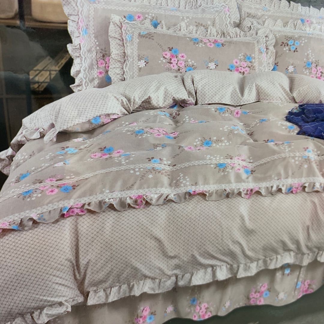 床上用品套件四件套床上用品柔软舒适四件套批发套件简约清新家用四件套