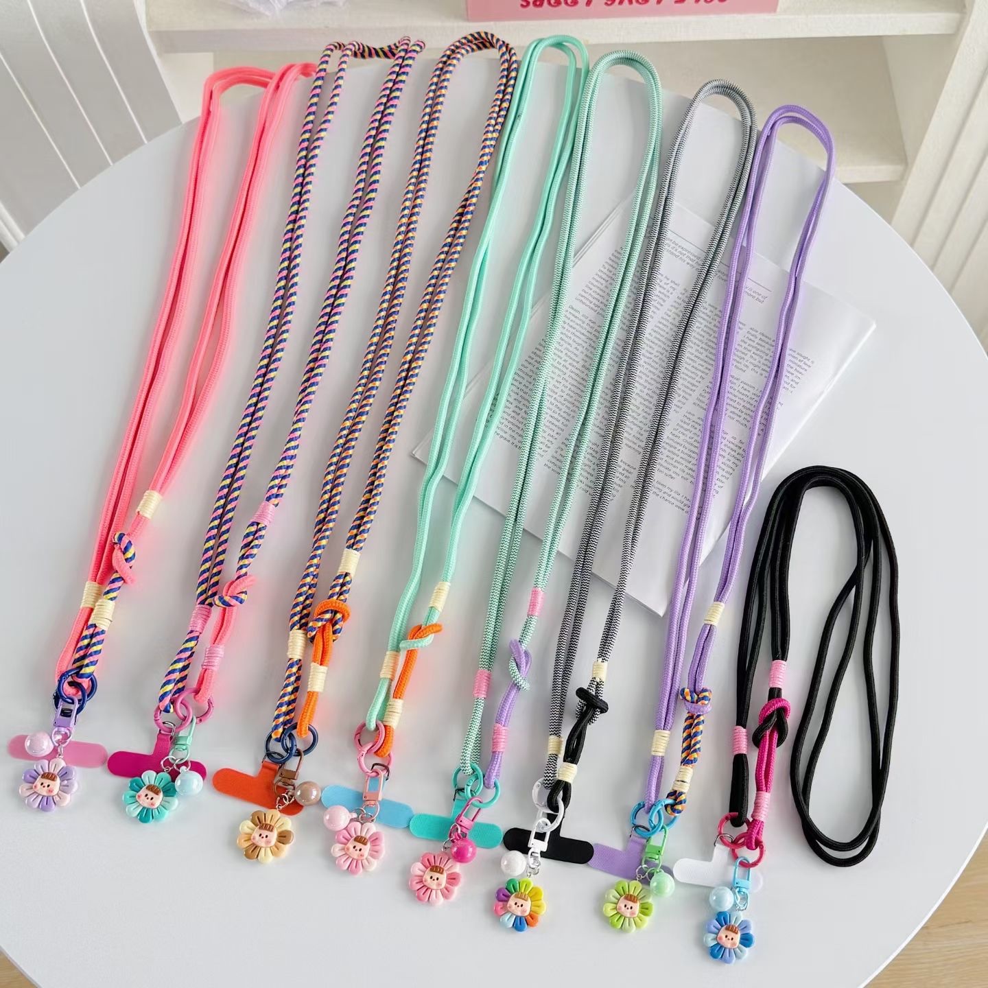 Letter metal accessories, tassels, zircon, bows, links, handles, brass jewelry accessories, DIY materials, mobile phone lanyard