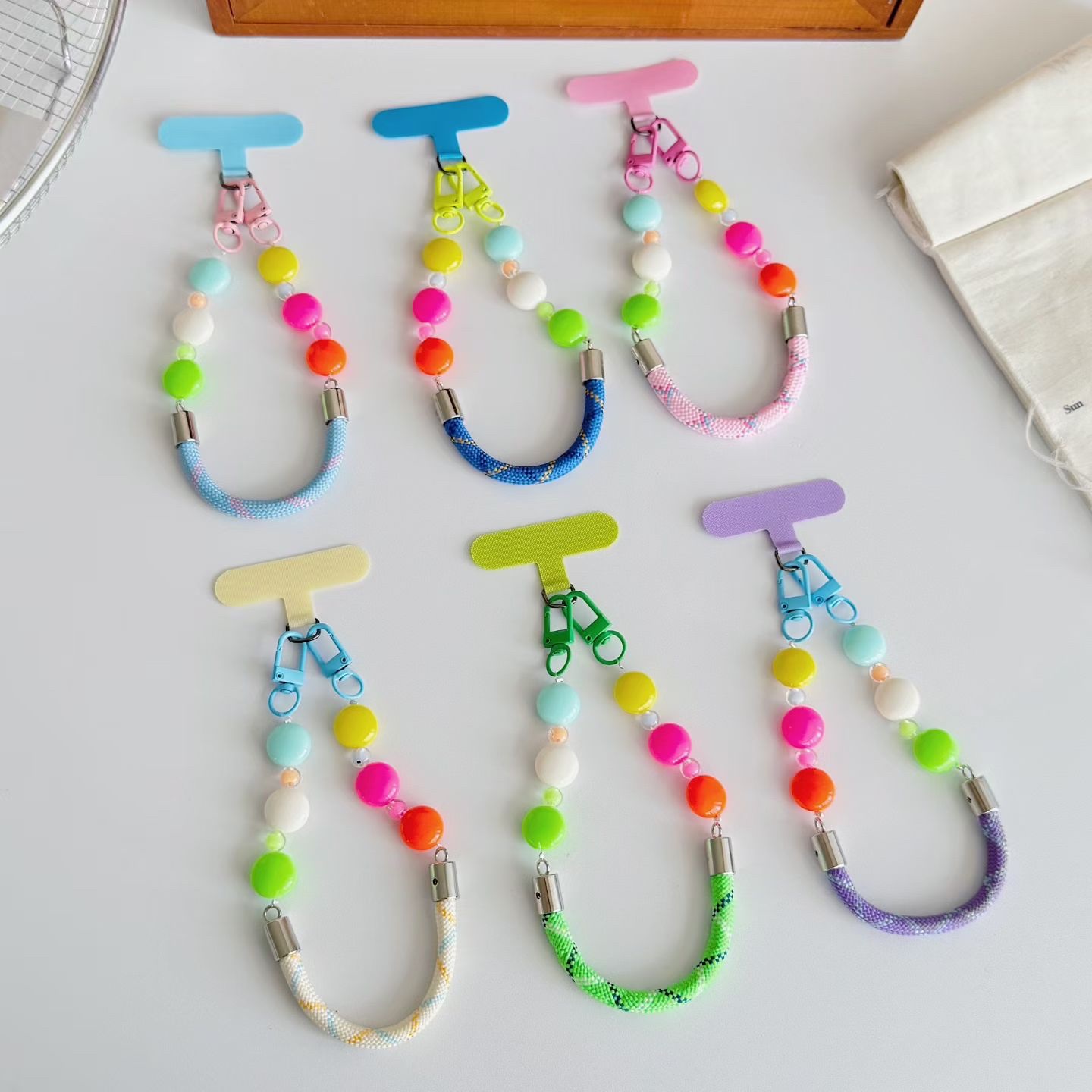 字母金属配件流苏锆石蝴蝶结链接提溜黄铜饰品配件手工DIY材料手机挂绳详情图5