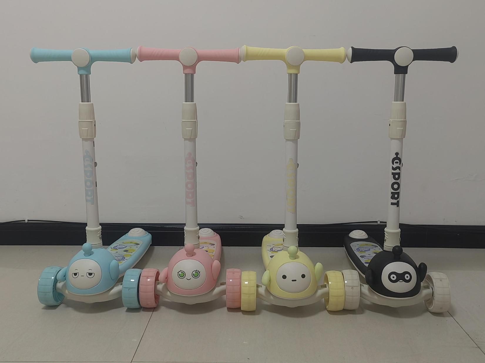 儿童滑板车/滑板车/贝易/儿童滑板/滑板车儿童白底实物图