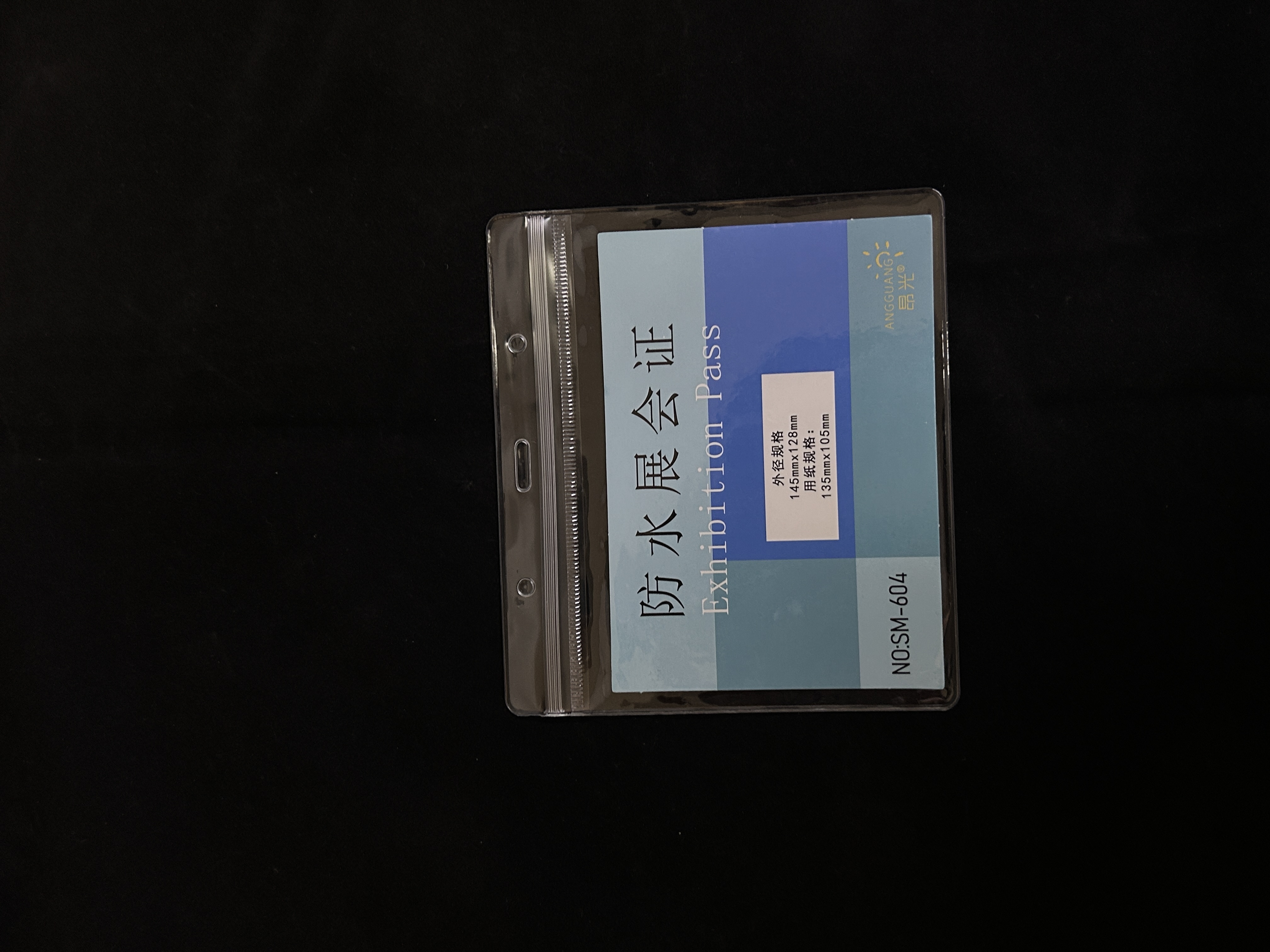 Original manufacturer waterproof exhibition certificate, work badge, soft PVC transparent thickened name tag, student detail image 9