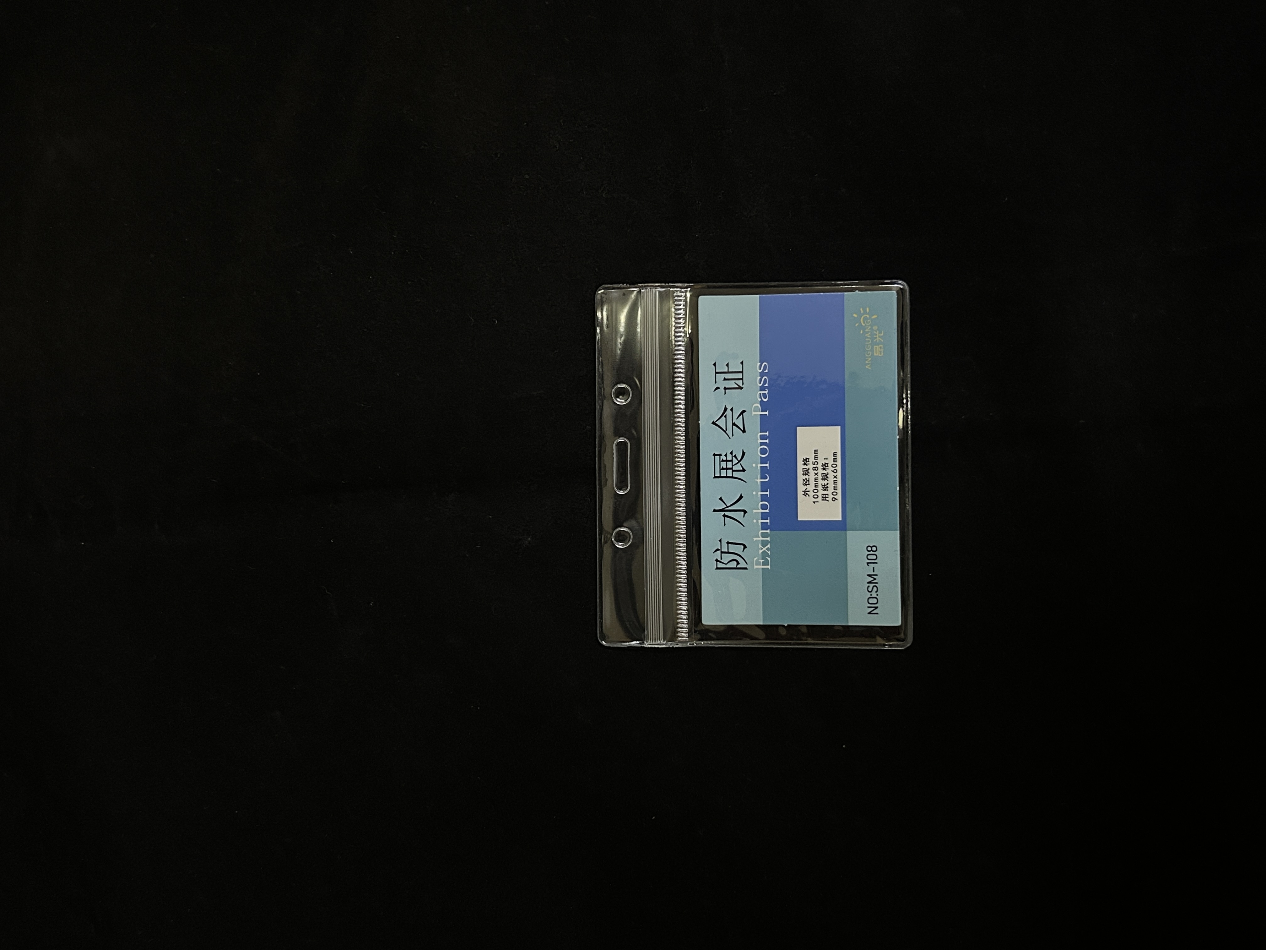 Original manufacturer waterproof exhibition certificate, work badge, soft PVC transparent thickened name tag, student Application Scenario