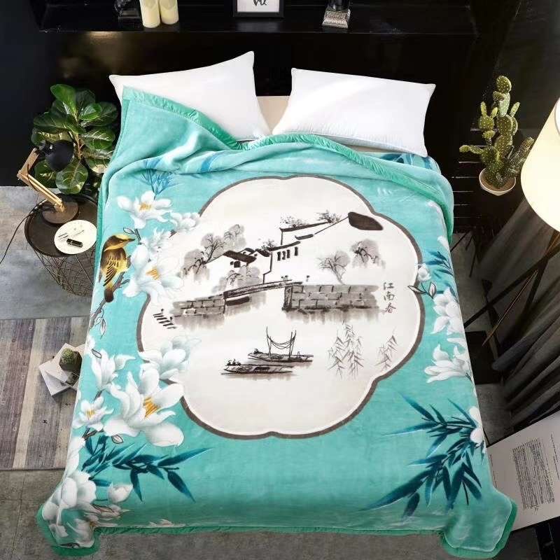 厂家直销爆款毛毯法兰绒毯毯子柔软保暖毛毯盖毯床上用毯子热销中