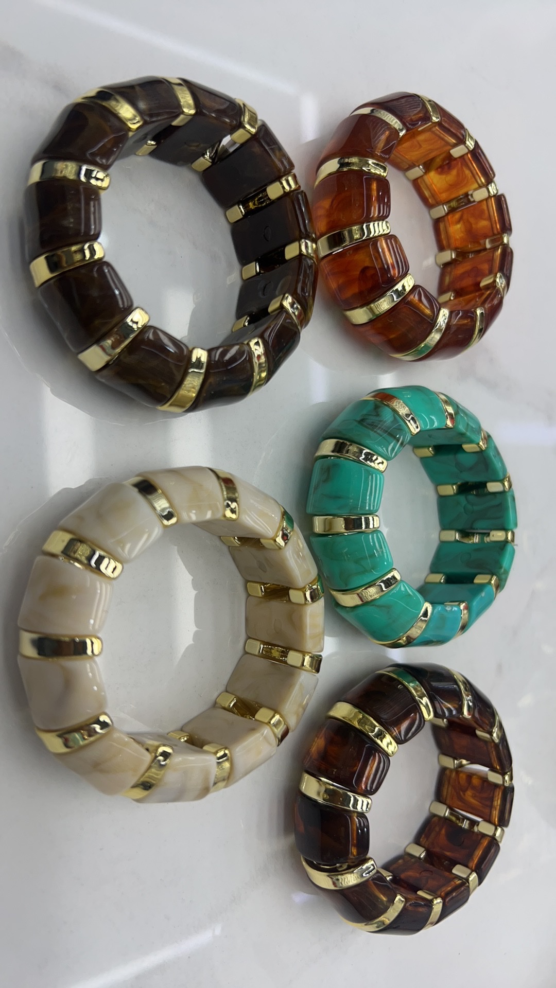 男士饰品戒指925银水晶手链首饰配件珍珠时尚潮流百搭品味男款配饰