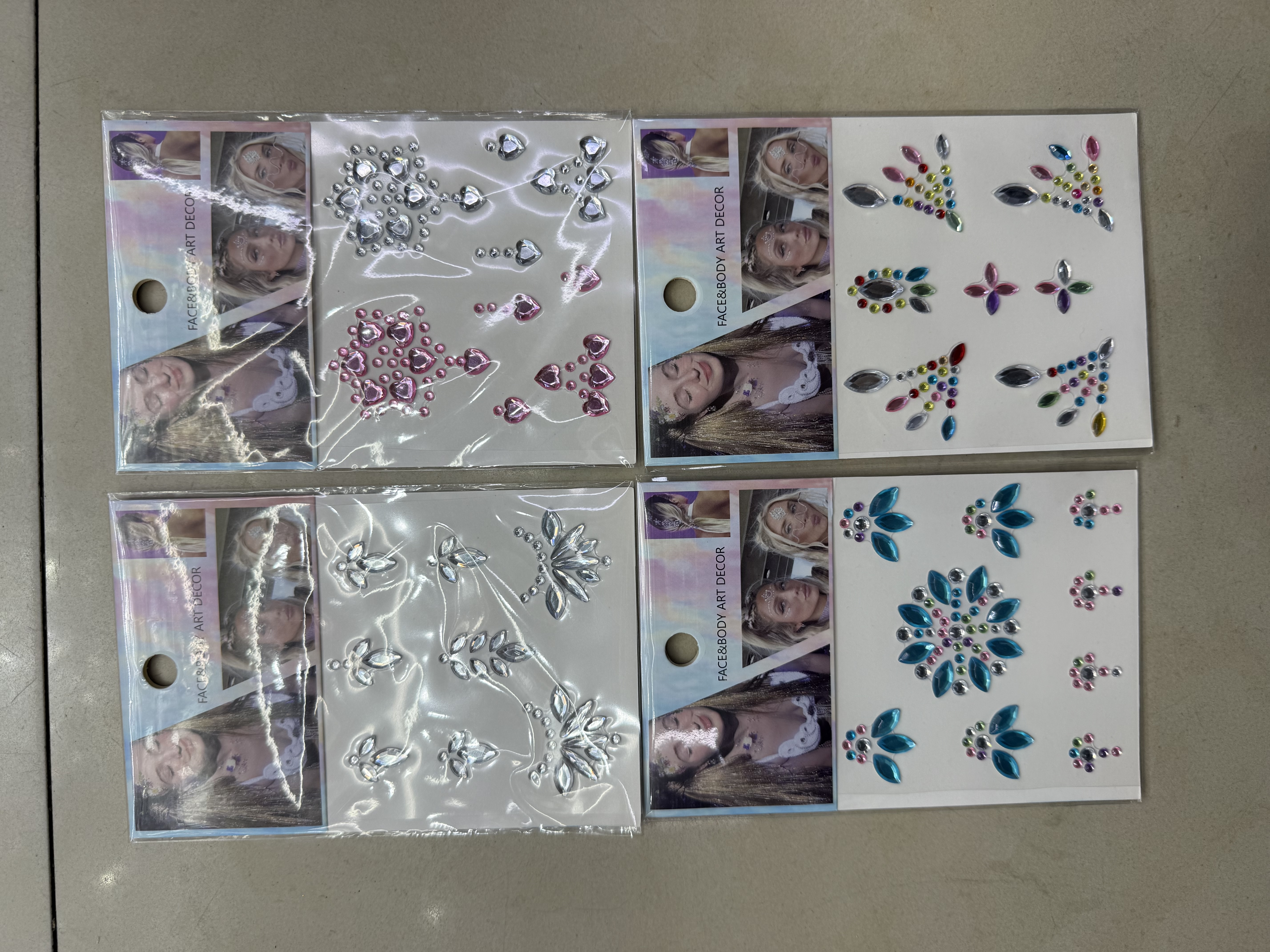 烫钻满天星换装豆豆脸贴世界杯款钻贴贴纸装饰用品详情图1