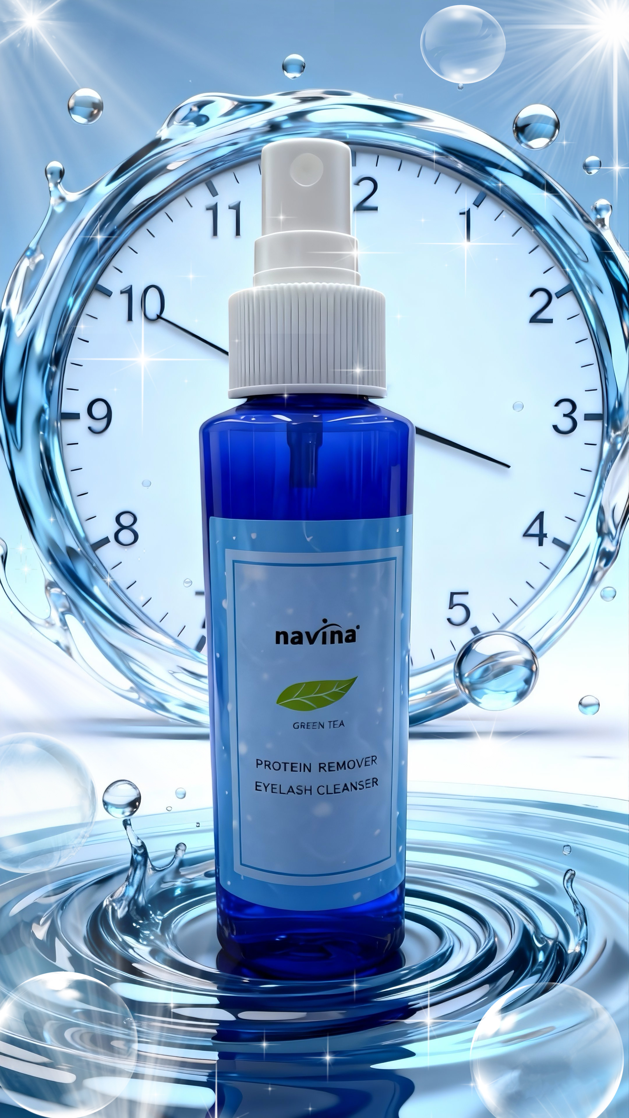 navina Yaweiya Professional eyelash extension cleaning liquid, eyelash cleaning liquid, eyelash implantation pre-treatment liquid, eyelash tools are exclusively available for export