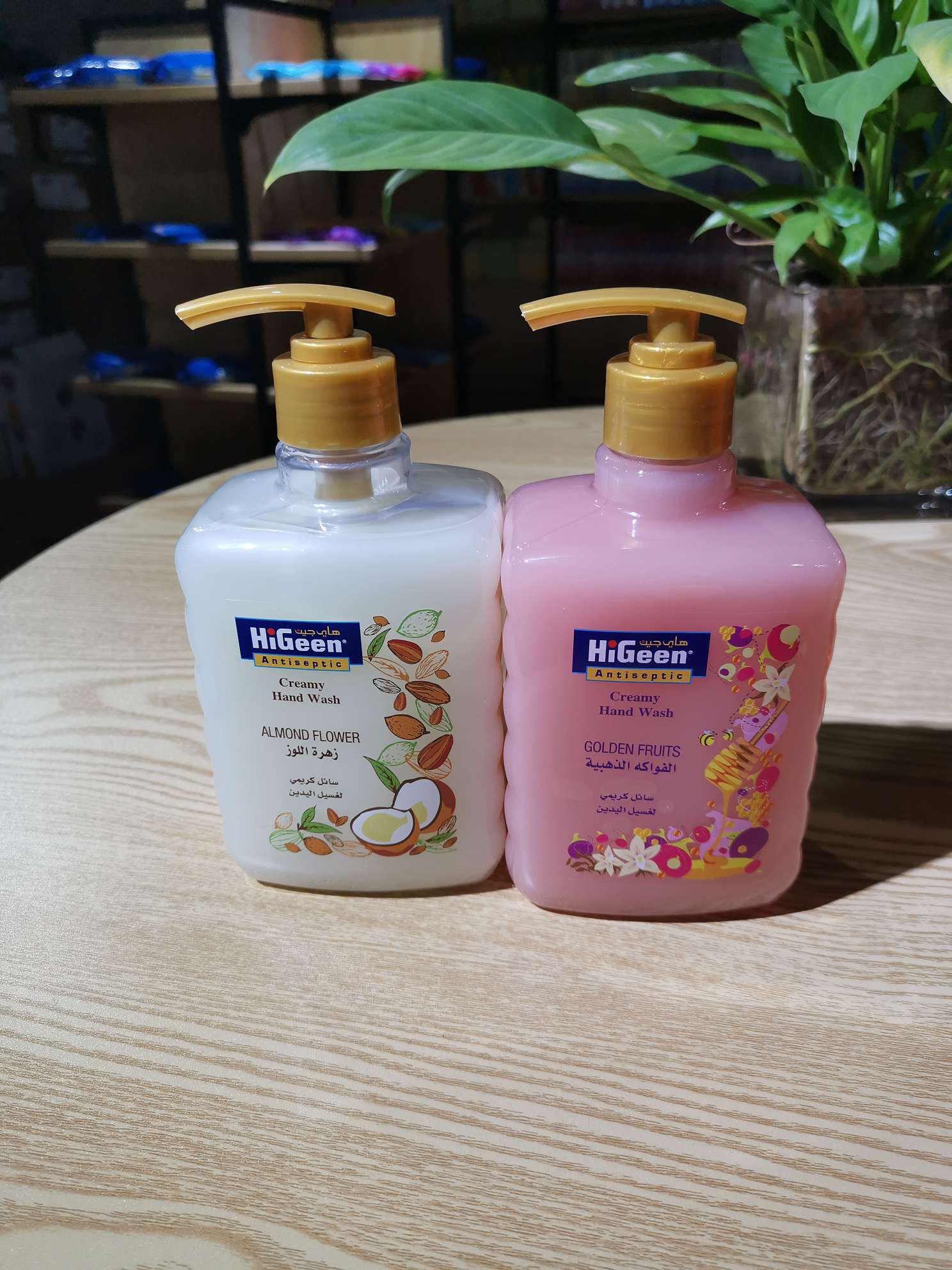 哈爱净杏仁花＋金色水果洗手液组合套装