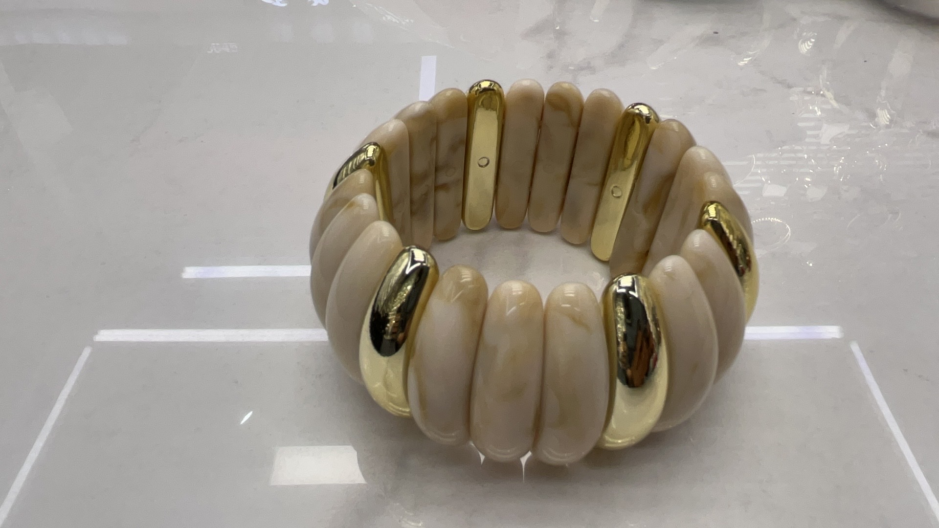 男士饰品戒指925银水晶手链首饰配件珍珠时尚潮流百搭品味男款配饰细节图