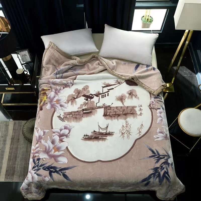 厂家直销爆款毛毯法兰绒毯毯子柔软保暖毛毯盖毯床上用毯子热销