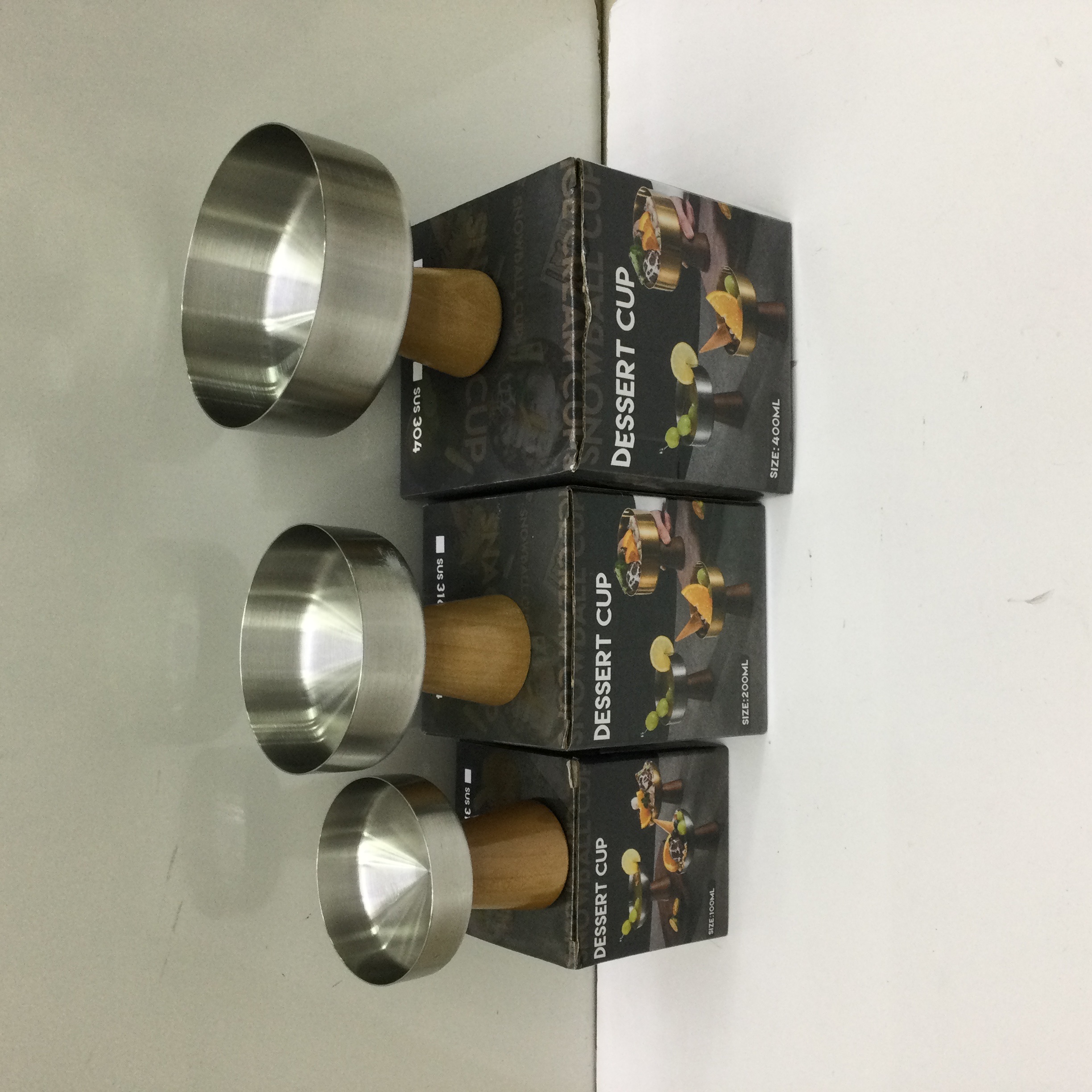 原木脚冰淇淋杯