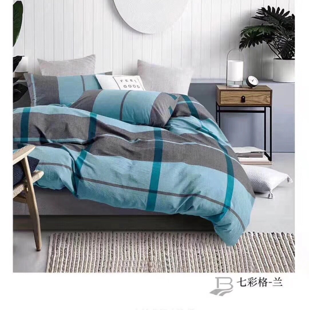 床上用品厂家直销四件套新款四件套舒适亲肤家居套件四件套热销中