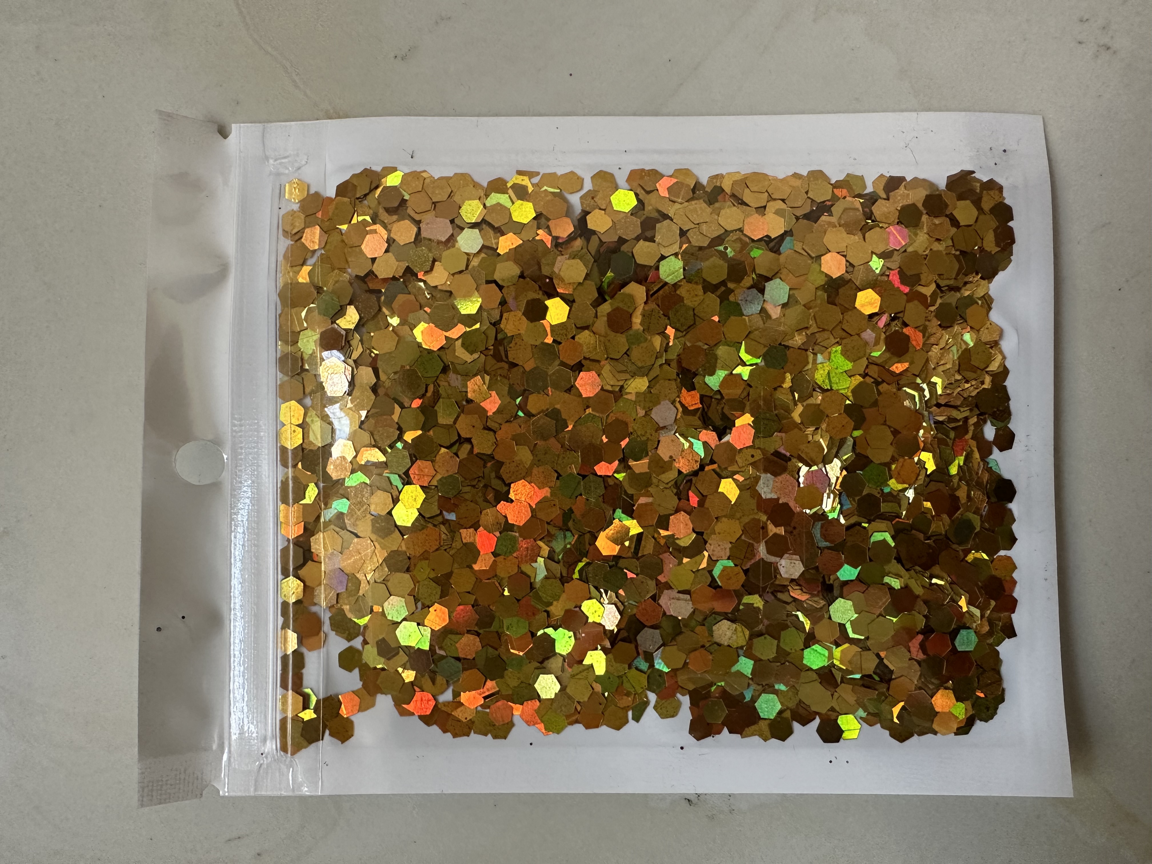 Factory direct sales of gold onion powder, laser sequins, glitter pieces, DIY handcrafted materials, sequin decoration, nail polish glitter, handicrafts, decorative gold onion powder, green gold onion handicrafts, pearlescent powder detail image 7