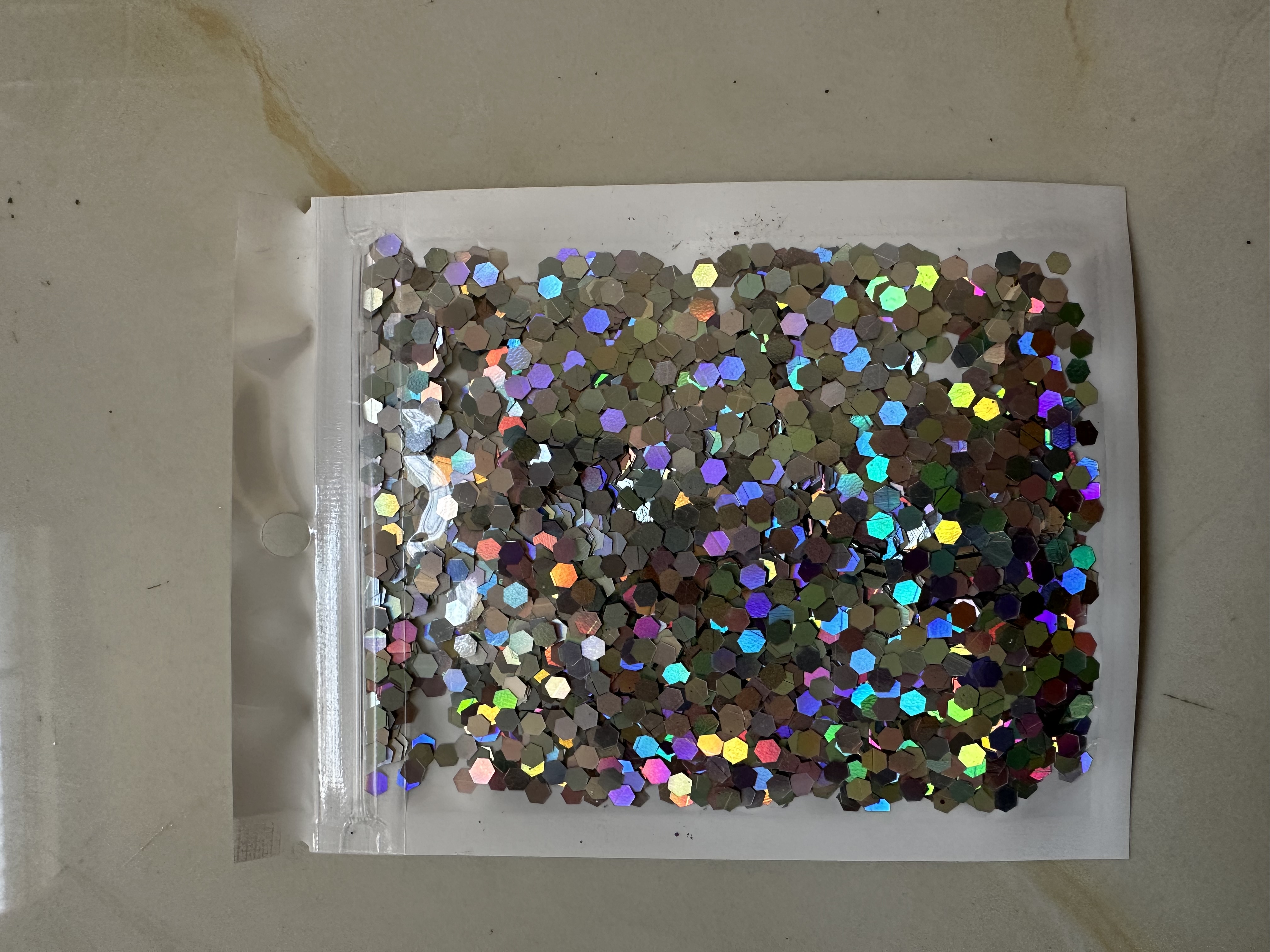 Factory direct sales of gold onion powder, laser sequins, glitter pieces, DIY handcrafted materials, sequin decoration, nail polish glitter, handicrafts, decorative gold onion powder, green gold onion handicrafts, pearlescent powder detail image 4