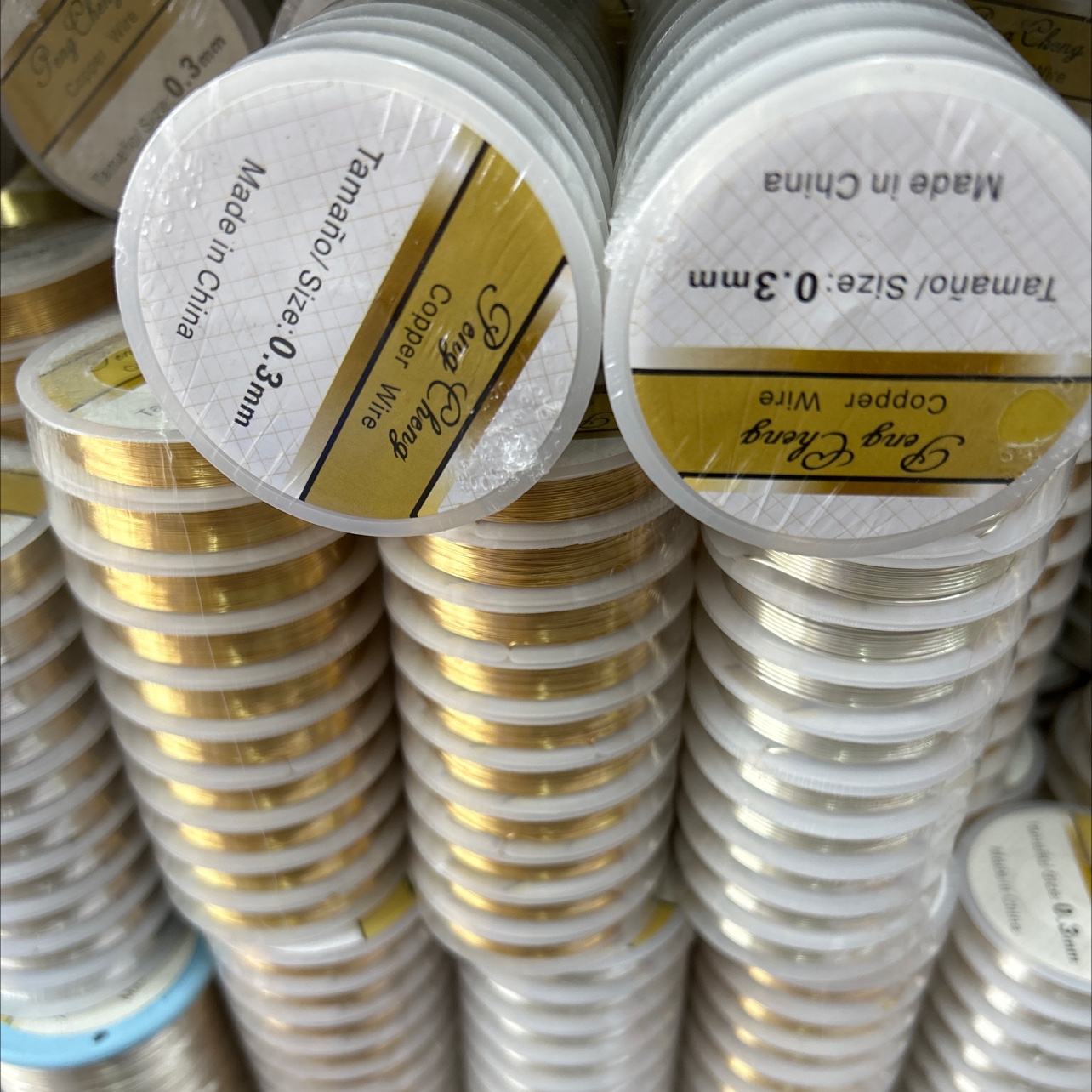 线 铜丝线 保色铜丝 新娘头饰专用线 DIY手工专用线 镀金铜丝详情图3