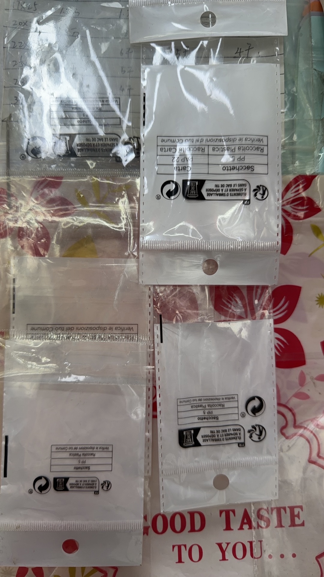 7*10OPP袋包装袋，各种饰品，玩具包装袋产品图