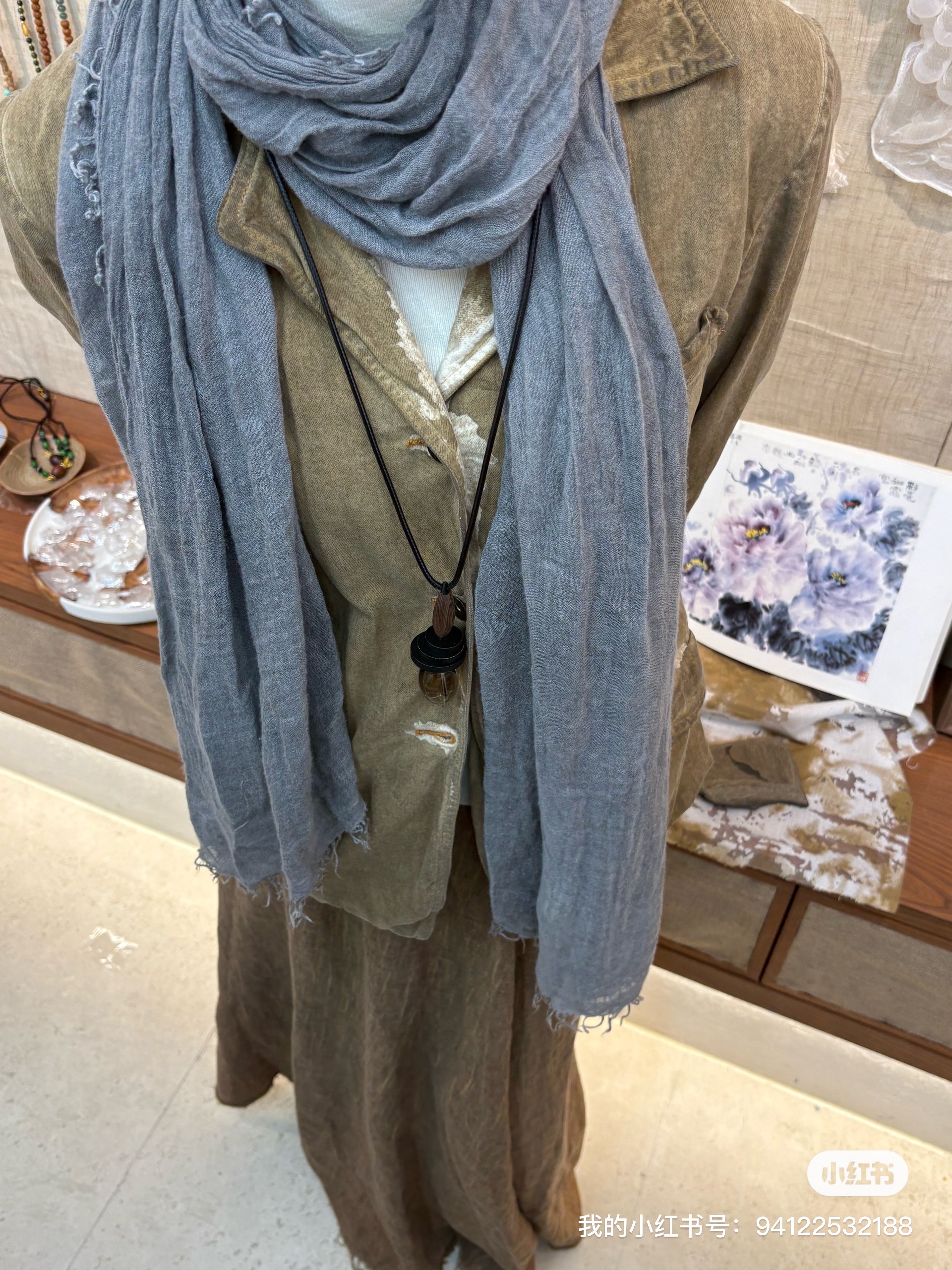 长款项链实物图