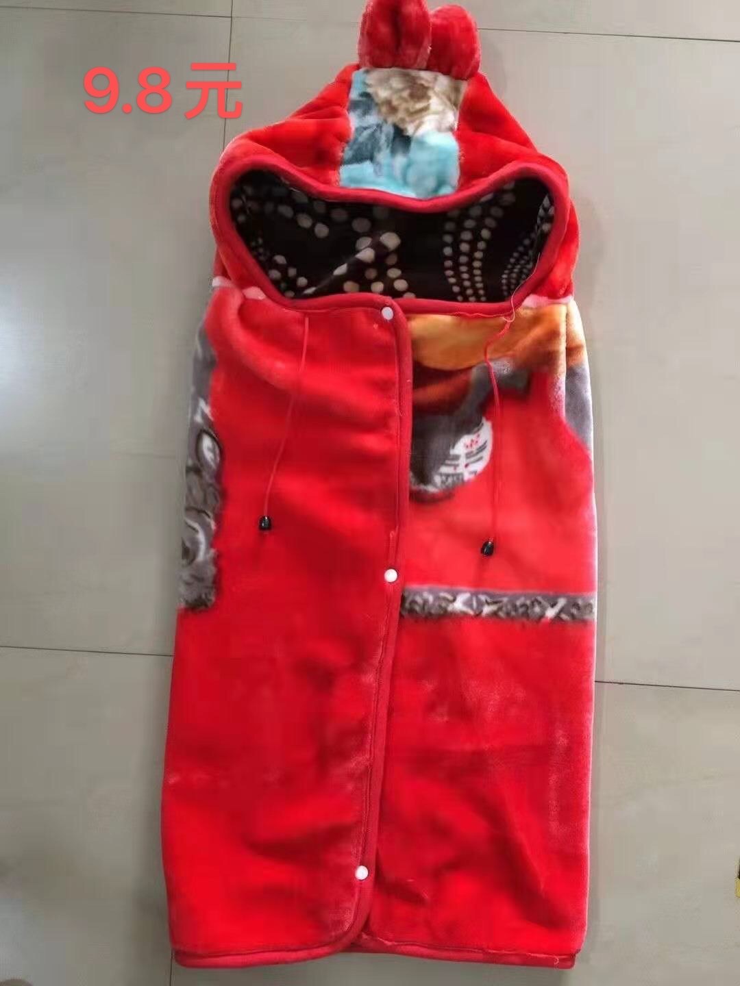 10婴儿披风斗篷春秋冬长款外出礼盒包纯棉宝宝斗篷抱衣男女儿童披肩