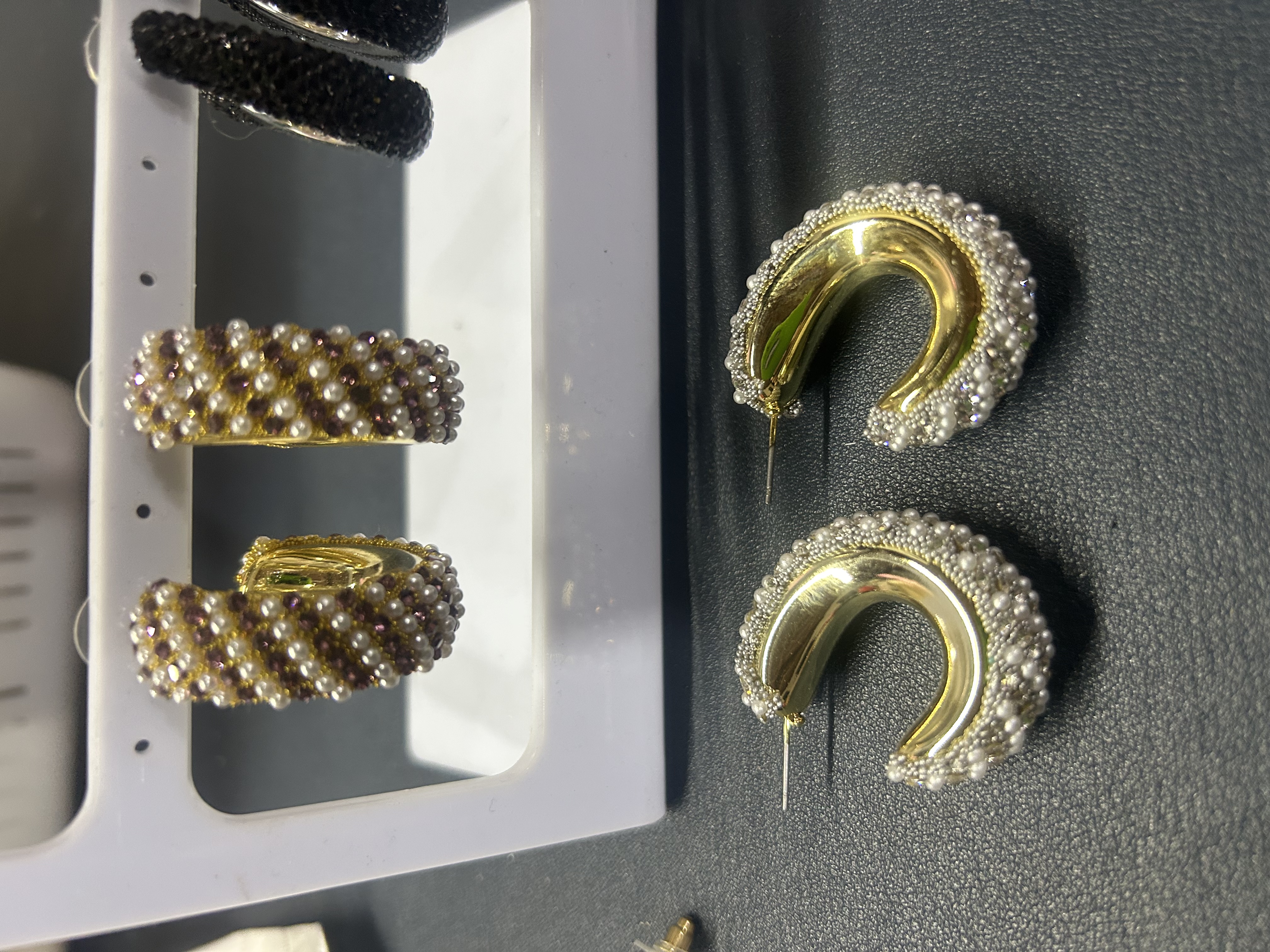 时尚珍珠耳饰耳环女气质简约百搭耳饰品优雅耳坠潮流配饰饰品珍珠耳环