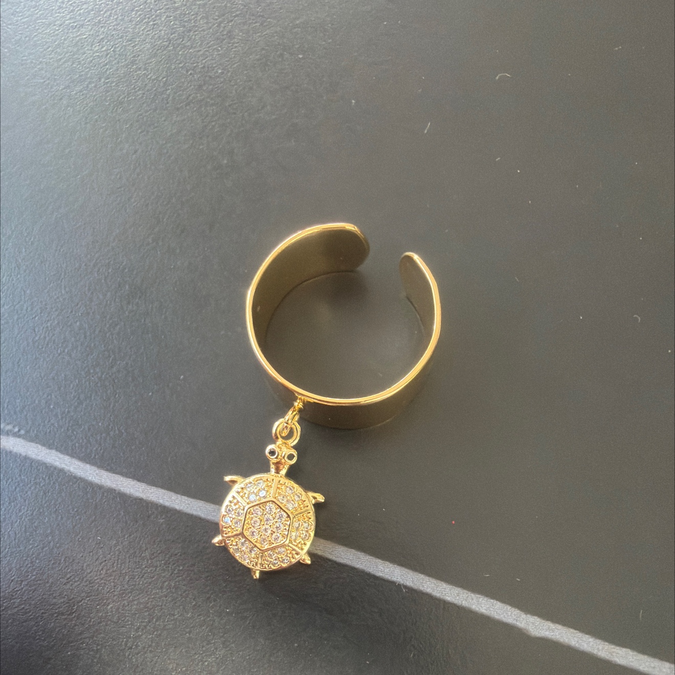 Antique brushed rings, empty hold jewelry, pearl rings, fashionable, simple and versatile ring accessories, multiple women's styles to choose from