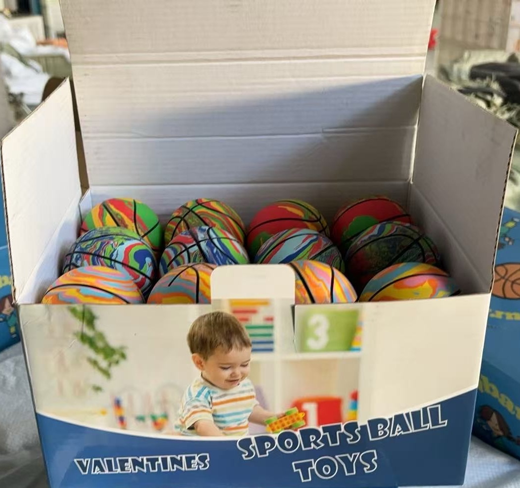 橡胶球空心儿童运动玩具益智