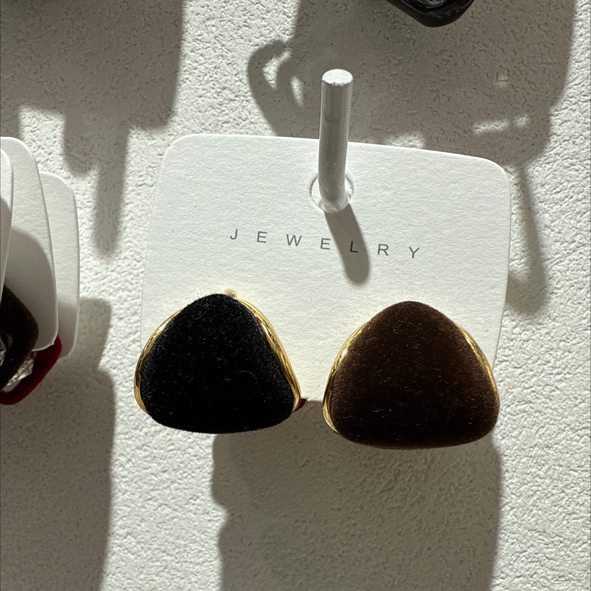 潮流植绒秋冬立体百搭耳钉个性饰品时尚耳环耳饰品配饰女生款饰品