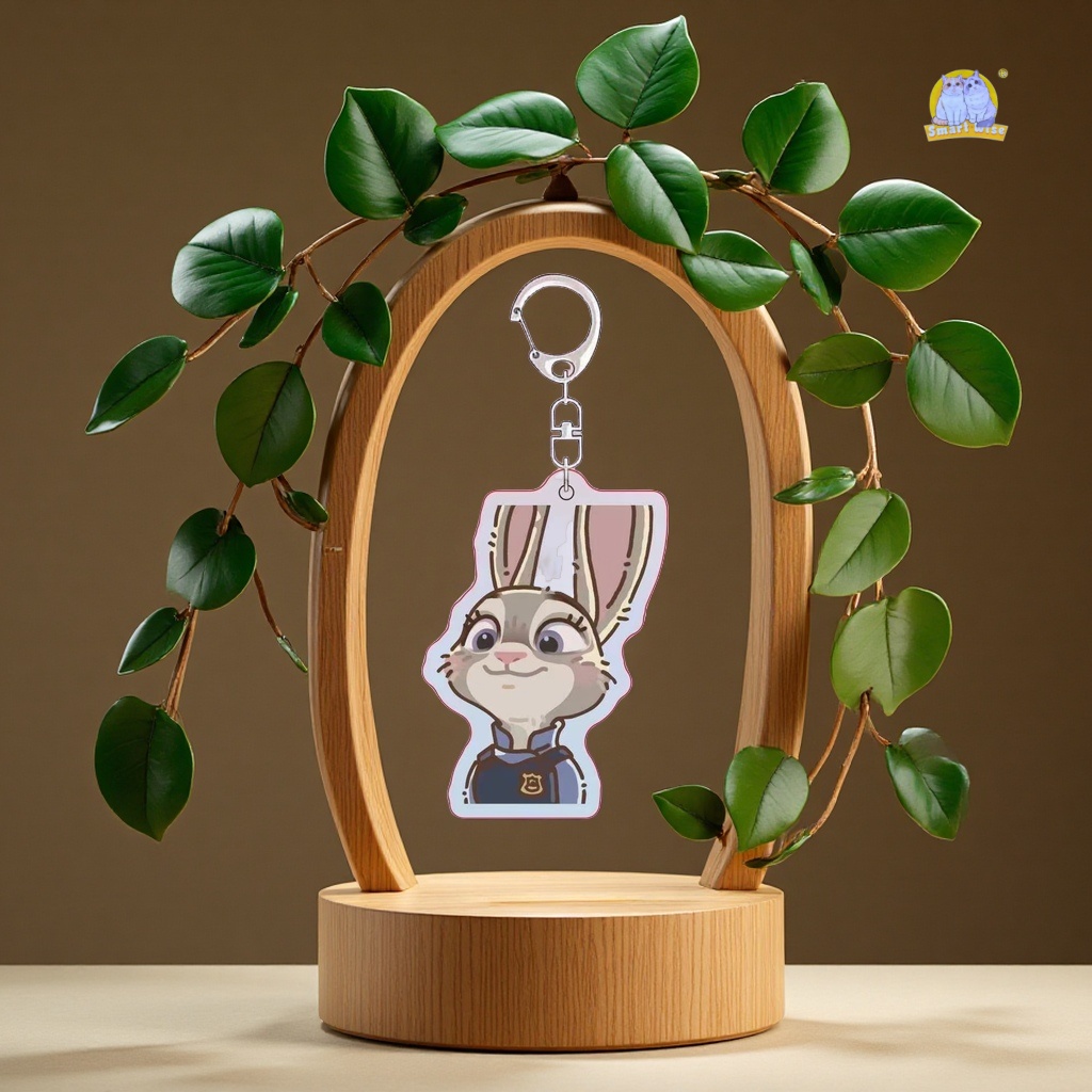 Zootopia keychain Instagram couple backpack pendant Judy Nick cute CP dopamine for boyfriend Item Picture