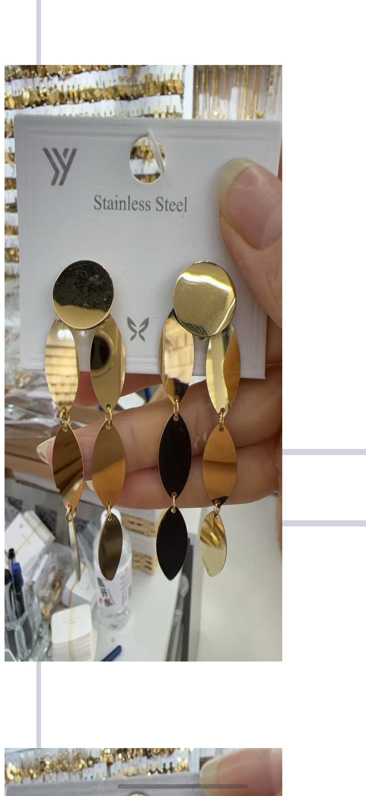 耳环 套装 链条详情图2