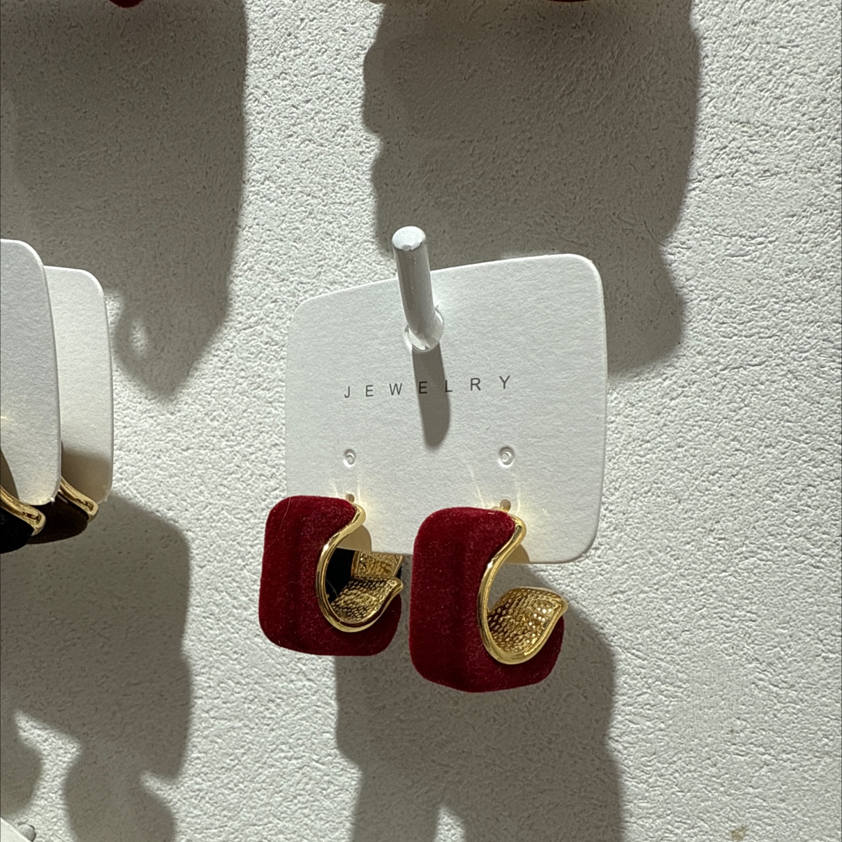 潮流嘻哈贝壳耳钉耳饰个性饰品时尚耳环女简约耳饰品配饰品耳饰耳饰耳钉