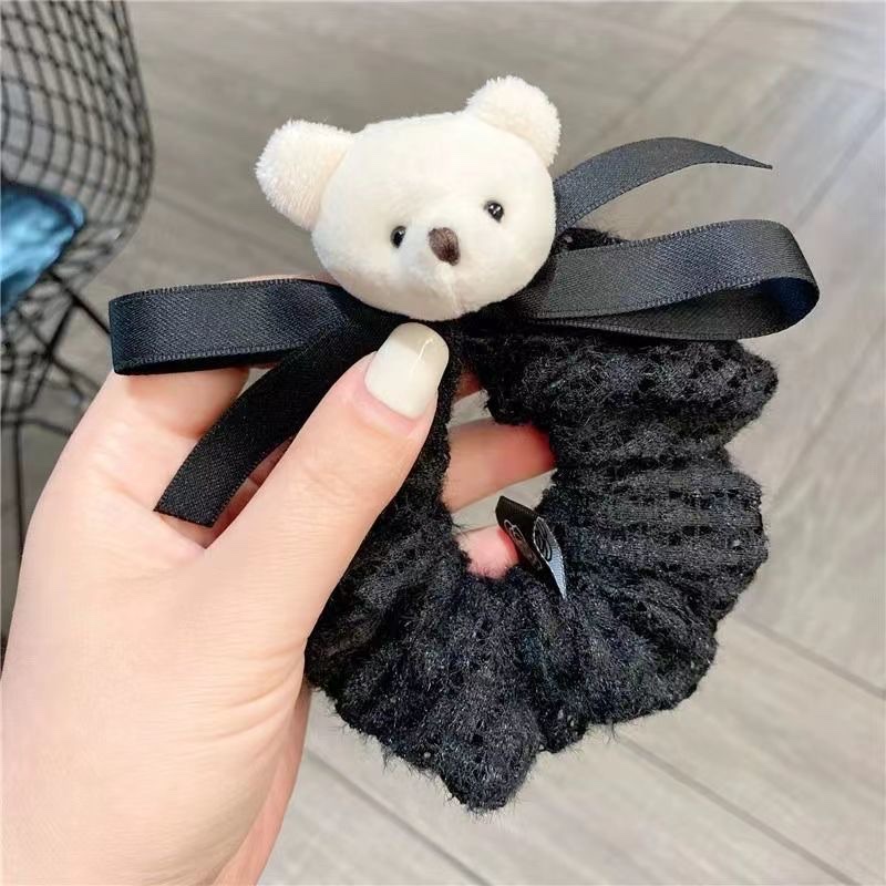 时尚发圈大肠发圈头绳皮筋多色可调节发饰饰品发束发夹简约百搭皮筋