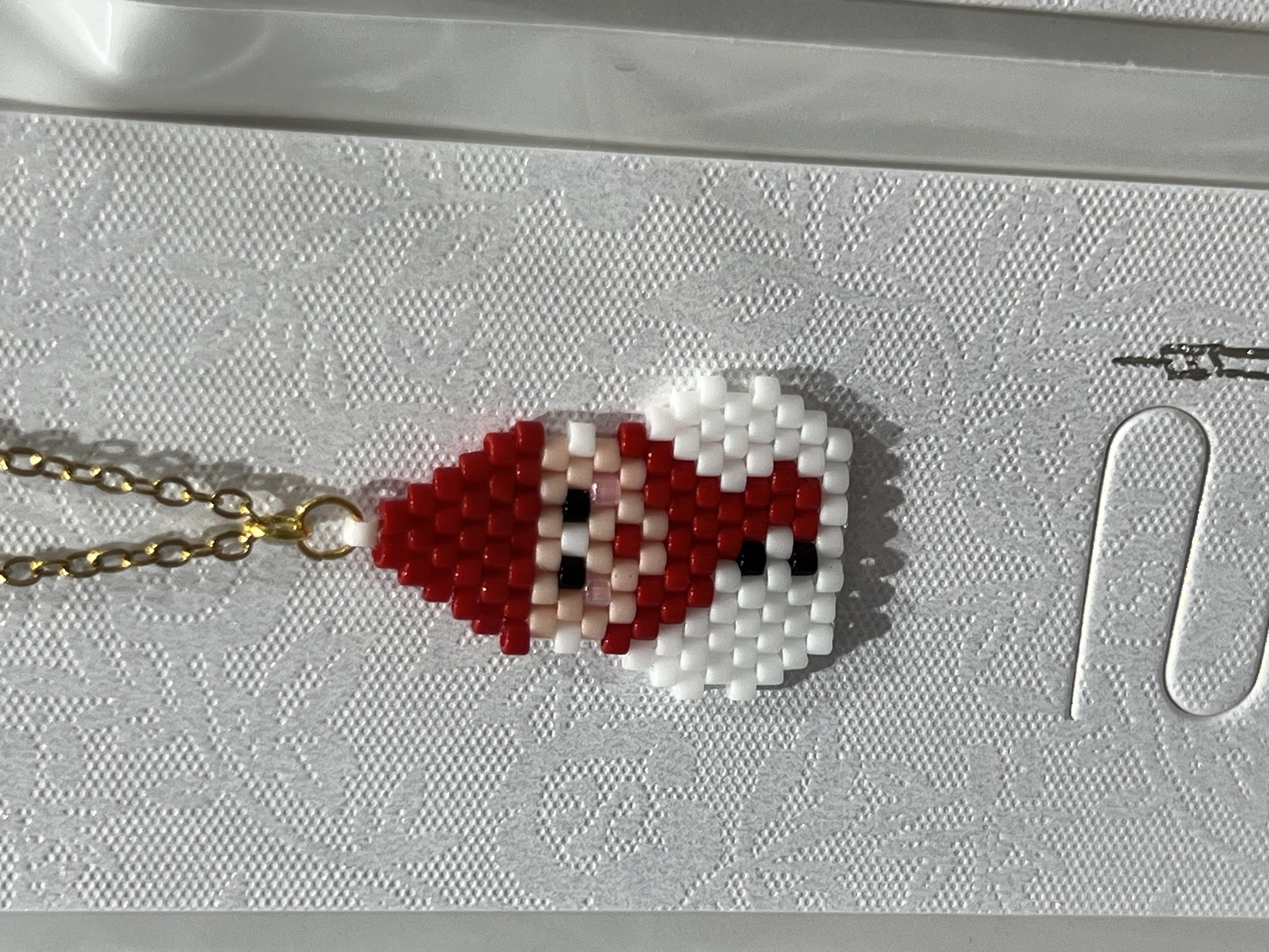 圣诞系列圣诞树圣诞老人纯手工编织miyuki不锈钢链条项链