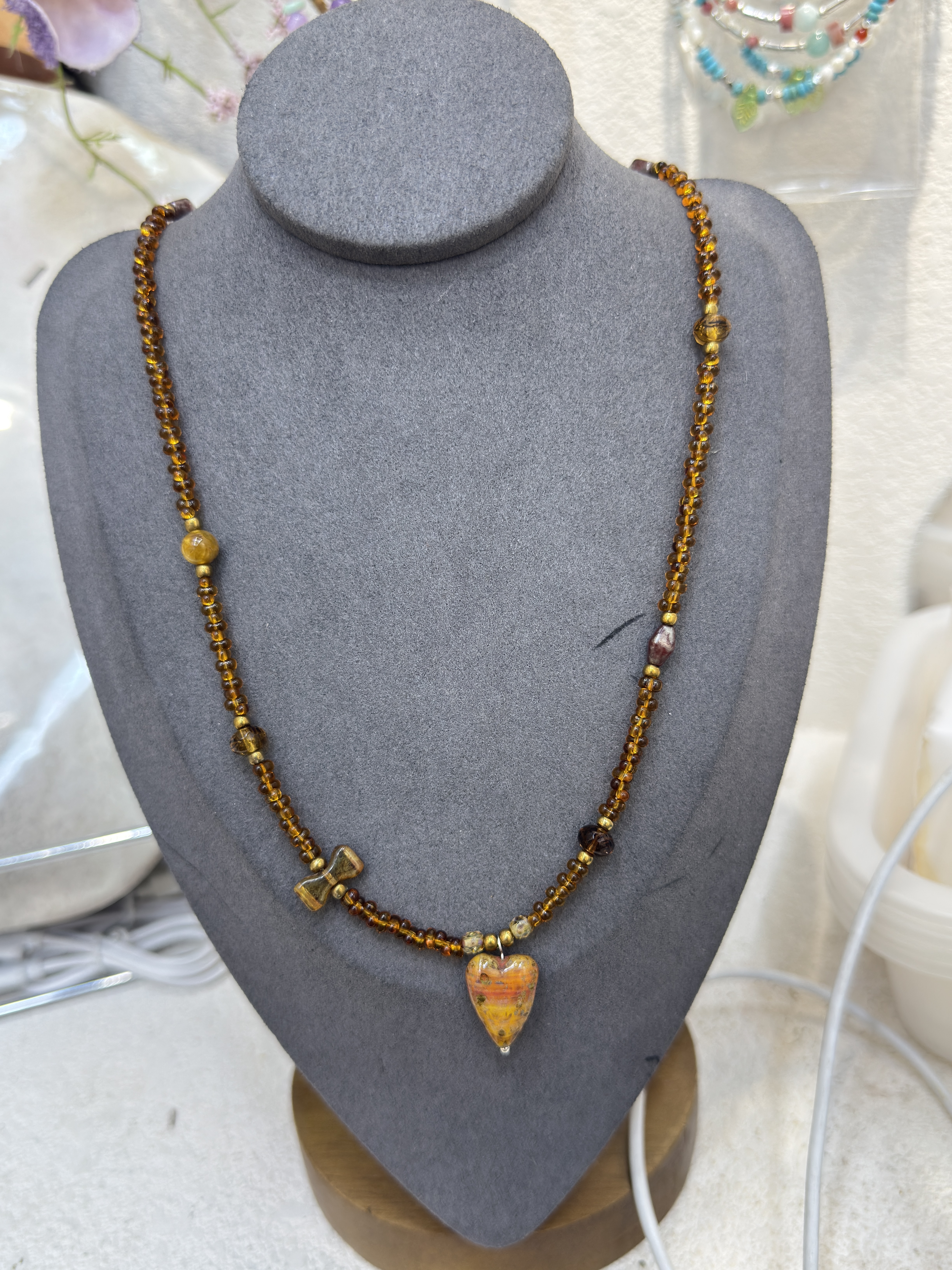 不锈钢珍珠项链首饰时尚项链饰品礼物赠品进口捷克珠