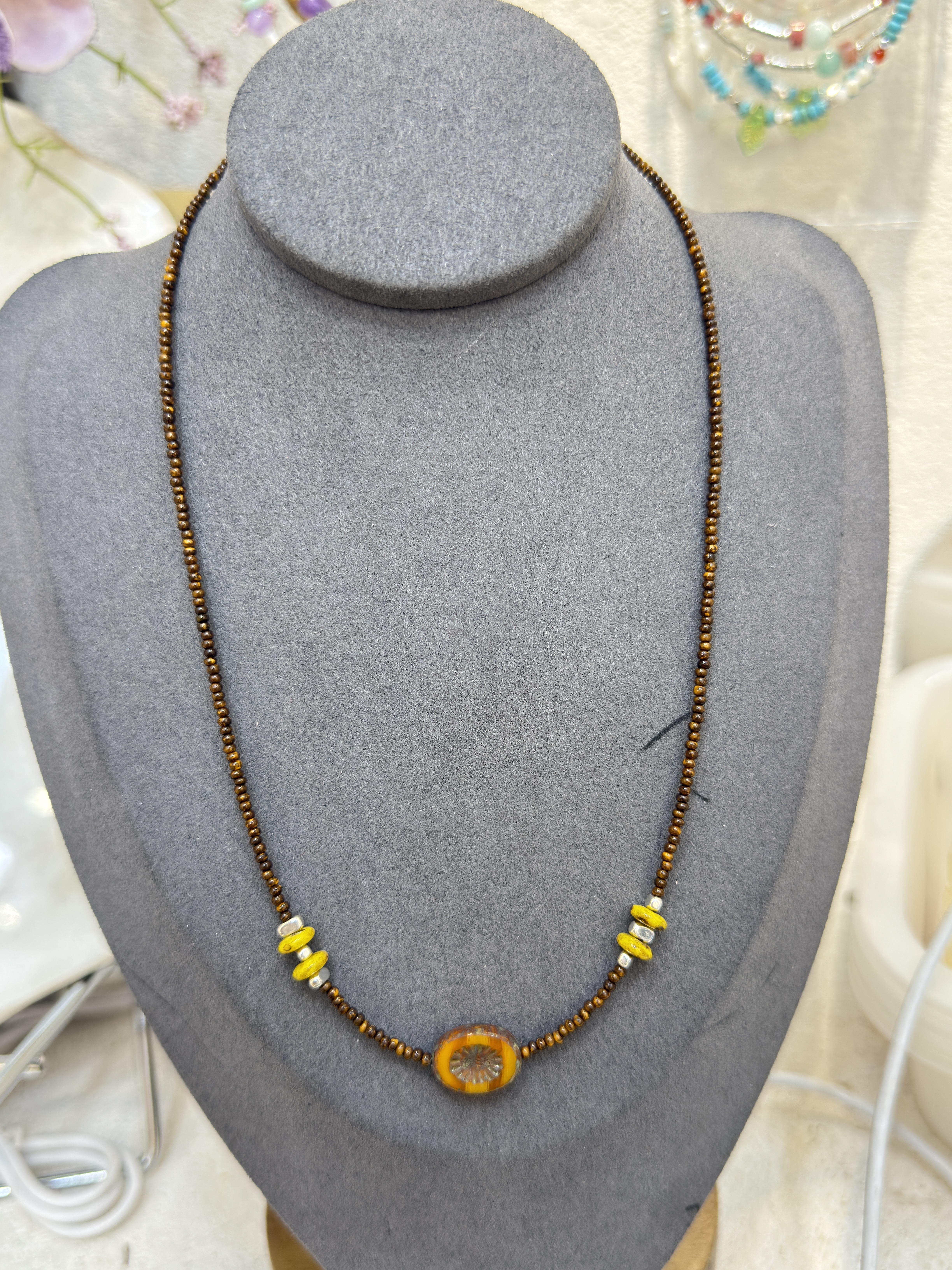 首饰不锈钢项链首饰进口捷克珠