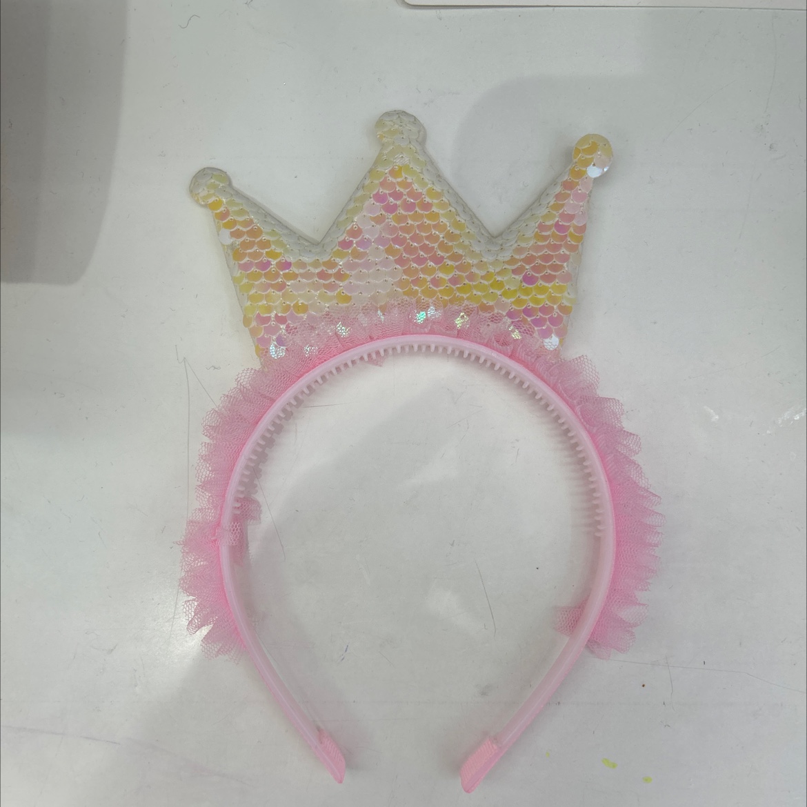 公主风高端洋气皇冠发箍发卡儿童生日花童饰品甜美可爱小女孩发饰