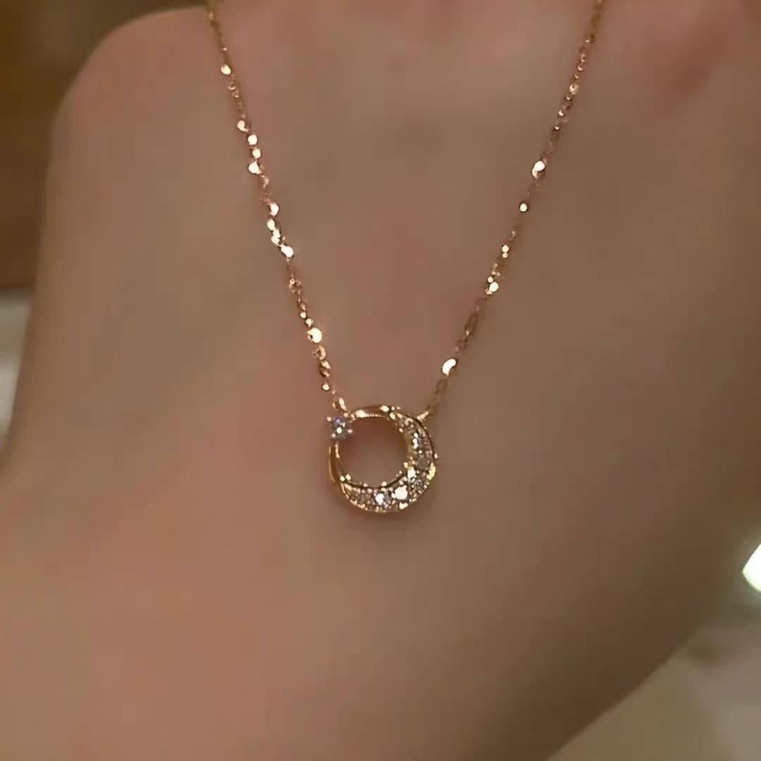 星月项链锁骨链女outlets首饰项链项链项链详情图4