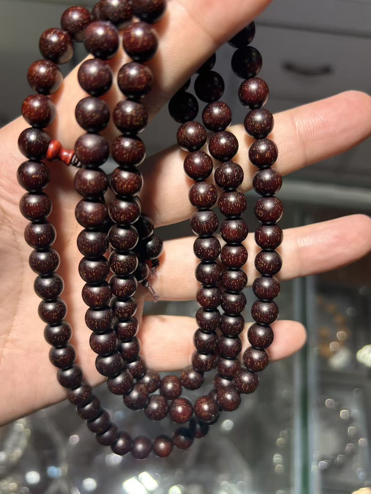 精品小叶紫檀手串