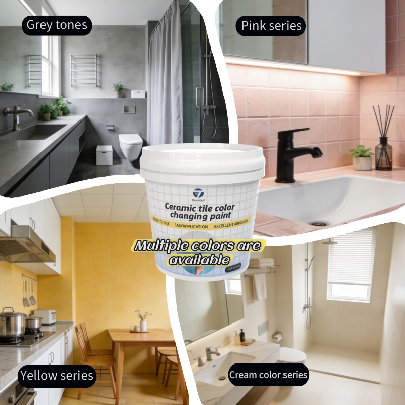 Tile renovation and color-changing paint Item Picture