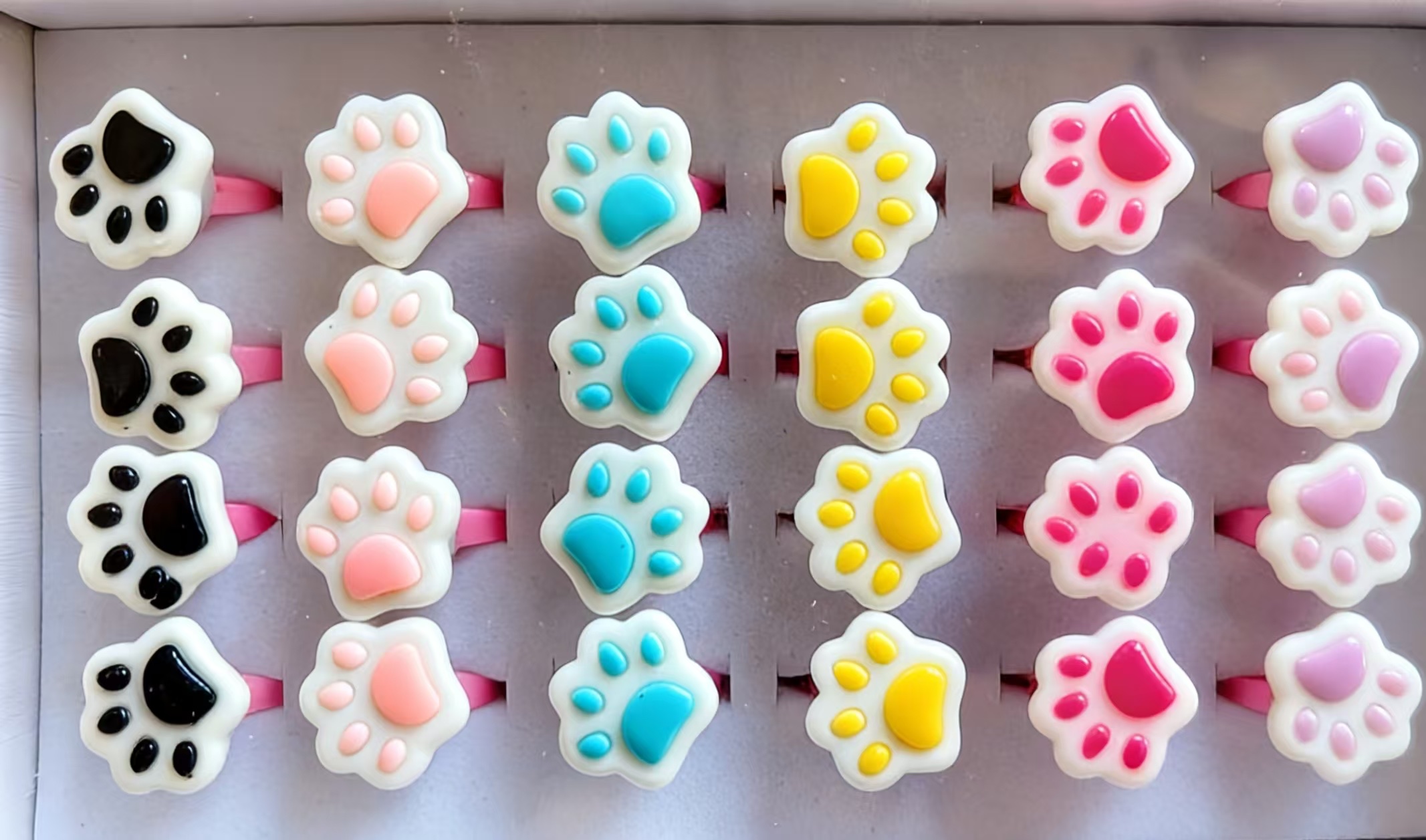 树脂配件儿童戒指潮流玩具树脂配件儿童戒指