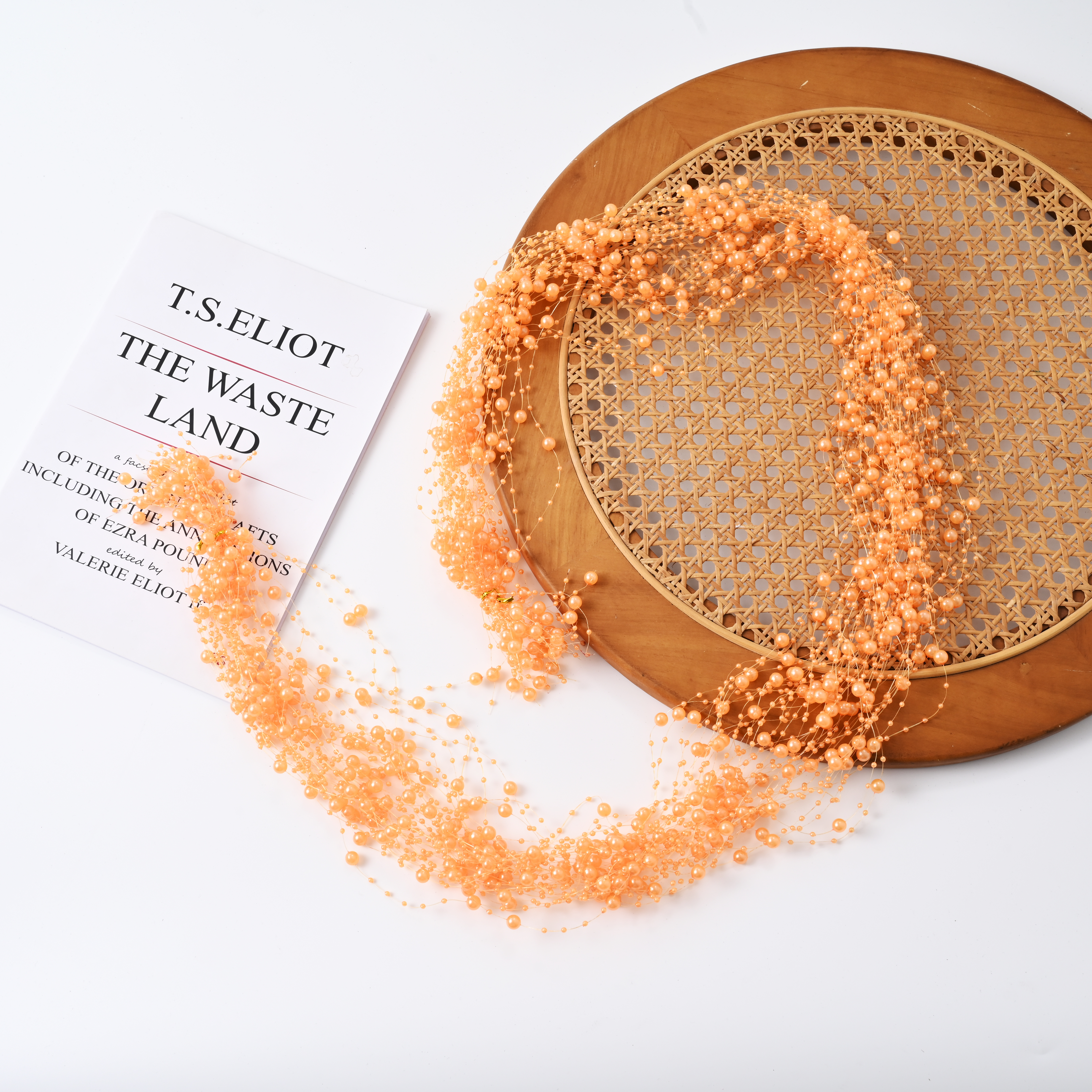 8mm+3mm baked paint electroplated starry sky bead DIY wedding accessories, Christmas craft ornaments, pearl accessories, toys, clothing accessories, beading detail image 11