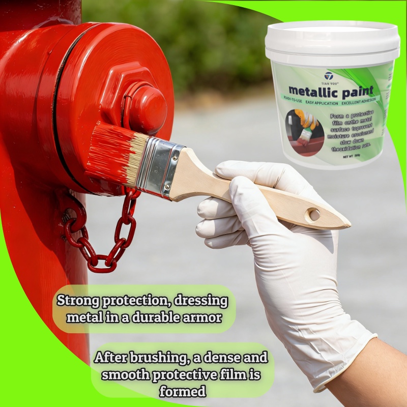 金属漆2-in-1 anti-rust conversion and metal primer, anti-rust, details Picture