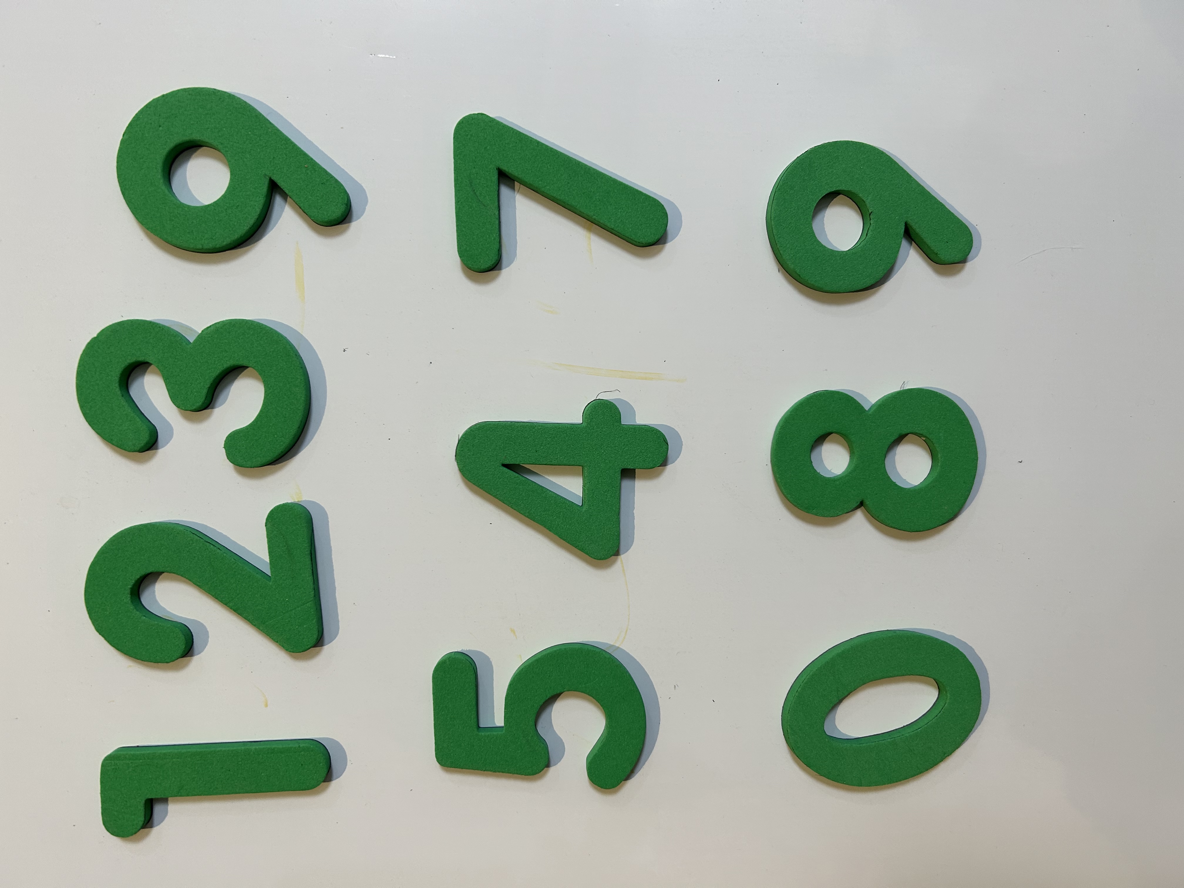 数字几何磁力贴早教教具