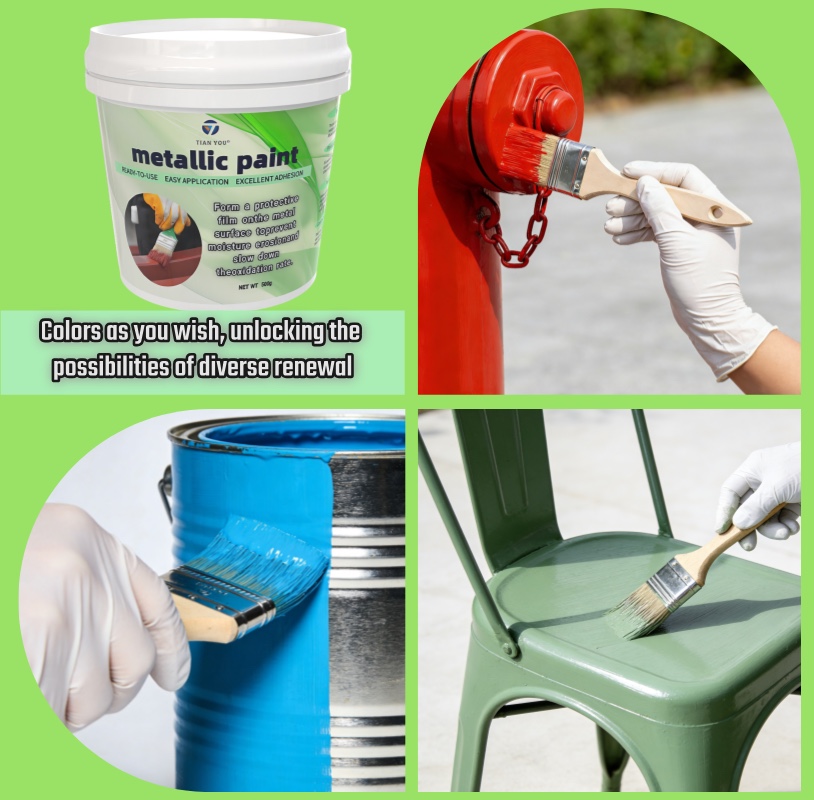 金属漆2-in-1 anti-rust conversion and metal primer, anti-rust, Specification image